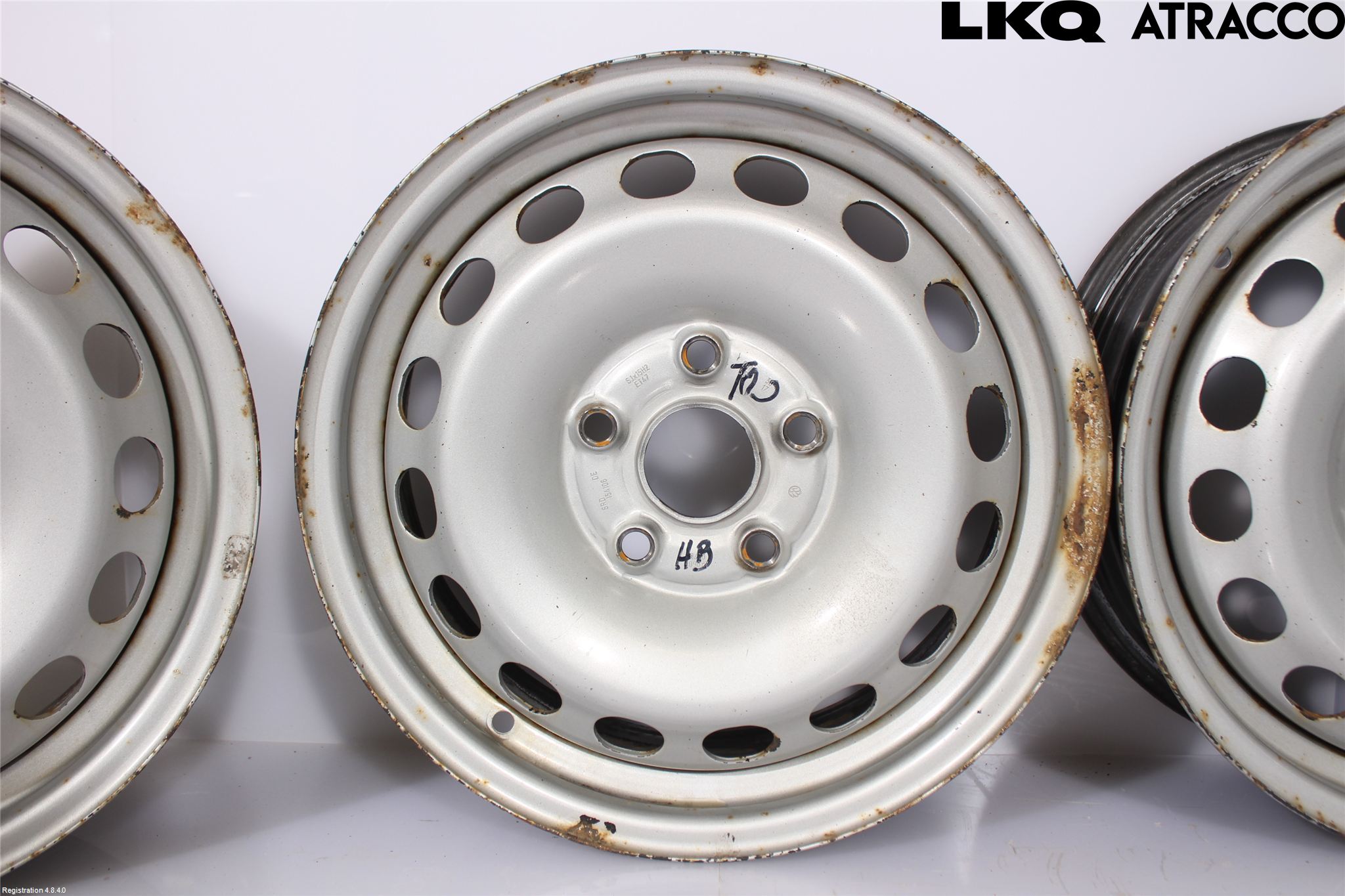 Volkswagen VW CADDY 16-20 Felg Stål Sett 4Stk