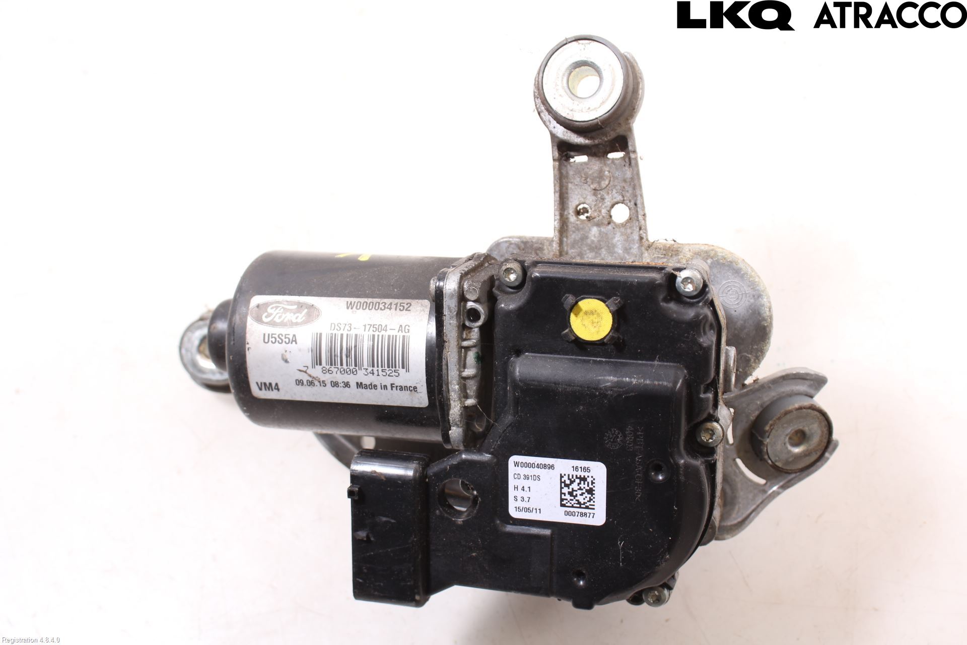Ford MONDEO 15-22 Viskermotor Frontrute