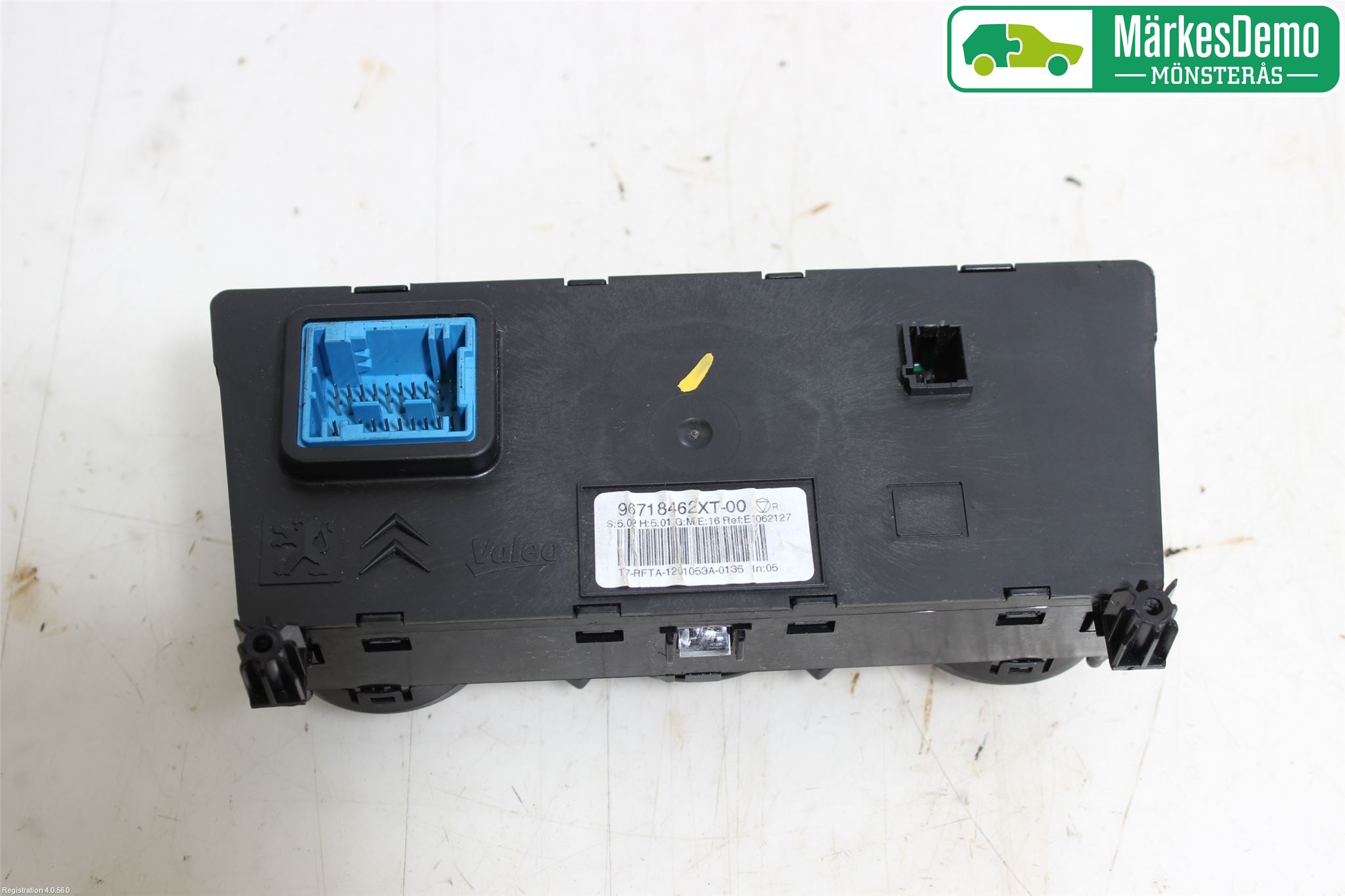 Peugeot 308 08-13 Varme Ac Betjening-Display