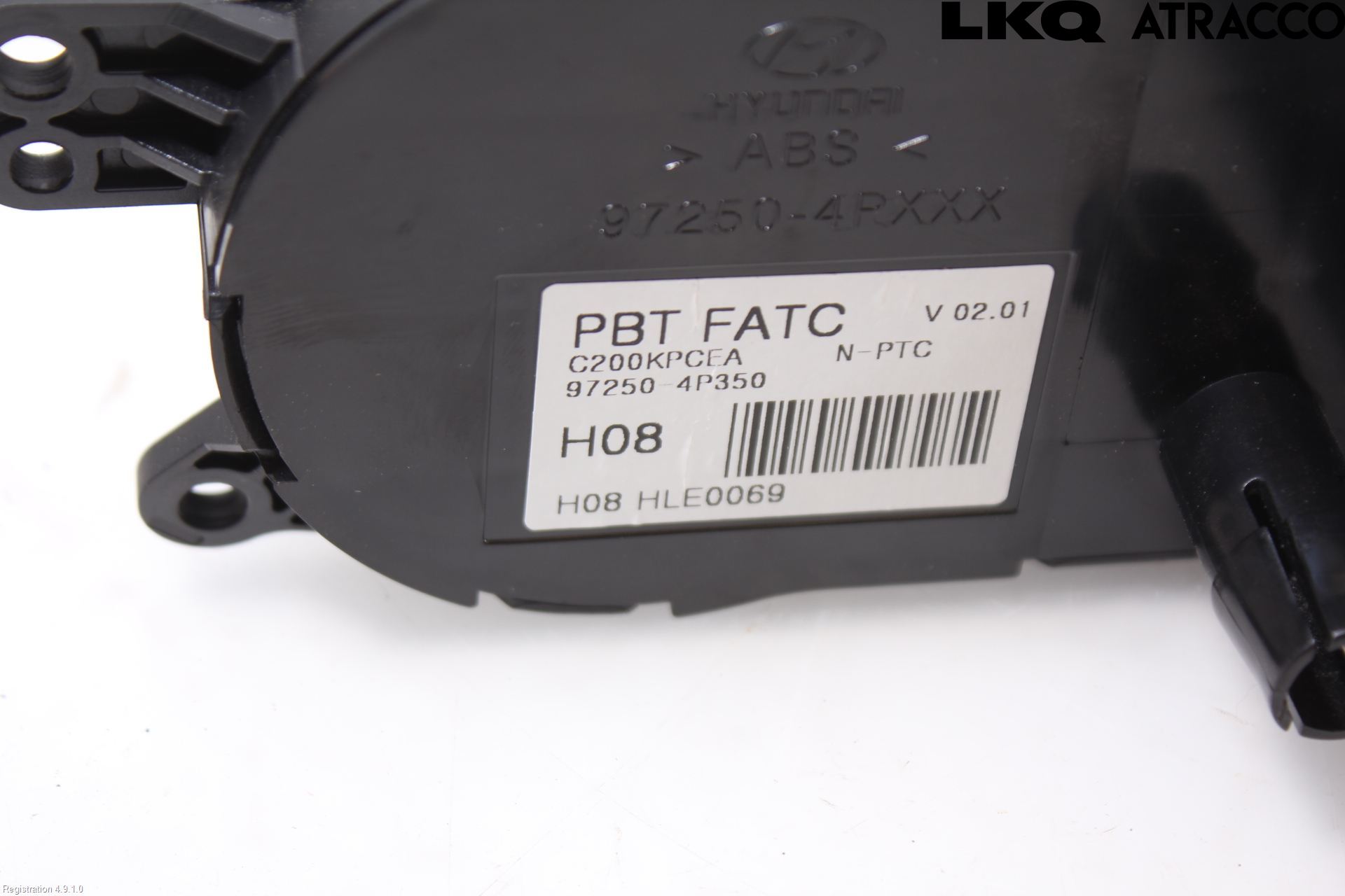 Hyundai i20 PB 09-14 Varme Ac Betjening-Display