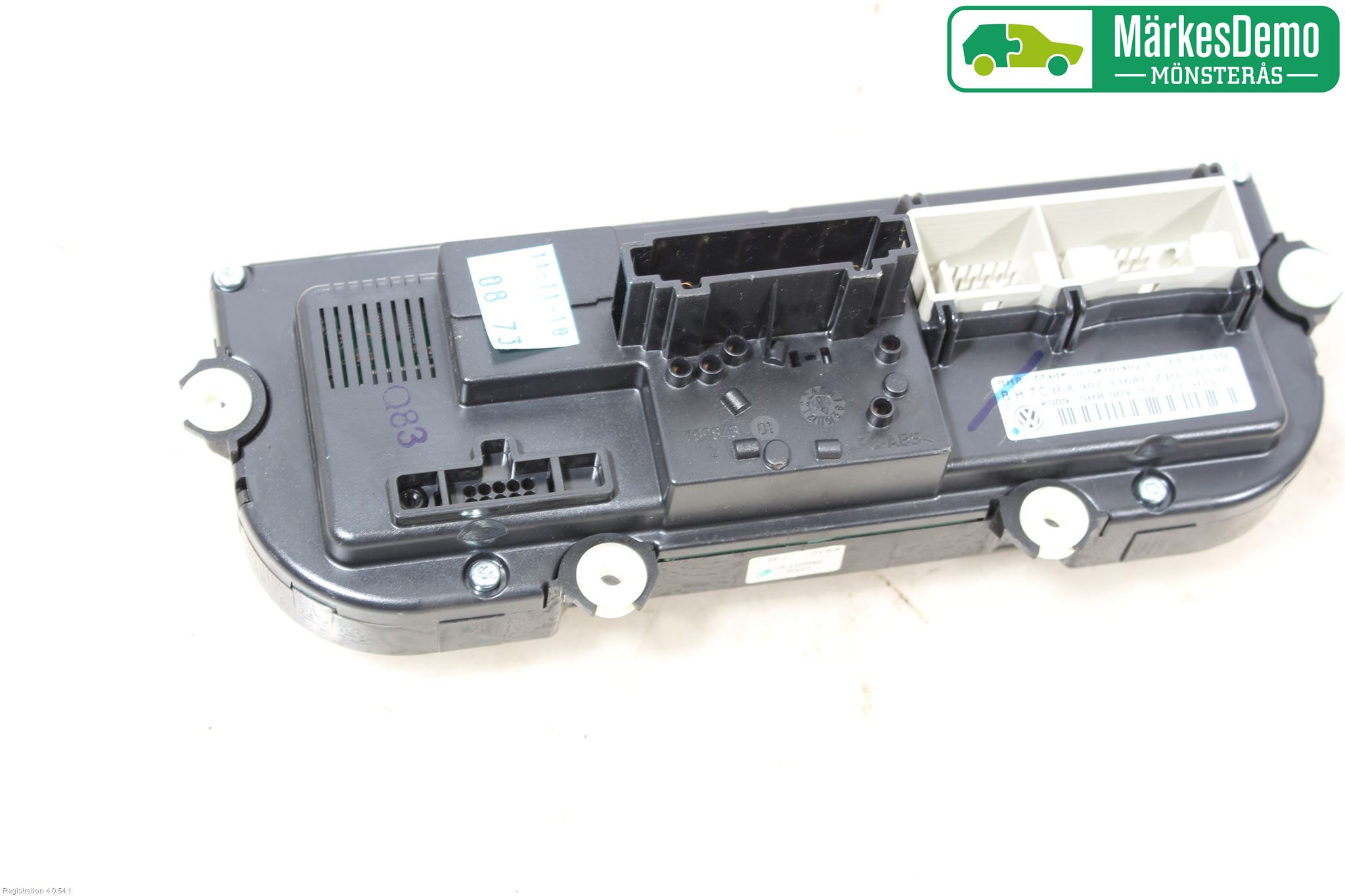 Volkswagen VW GOLF VI 09-13 Varme Ac Betjening-Display