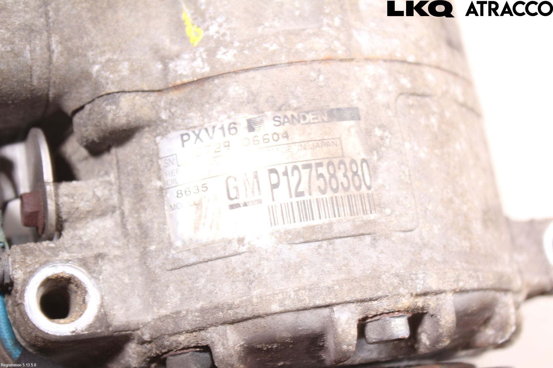 Saab 9-5     06-10 Varme Ac Kompressor