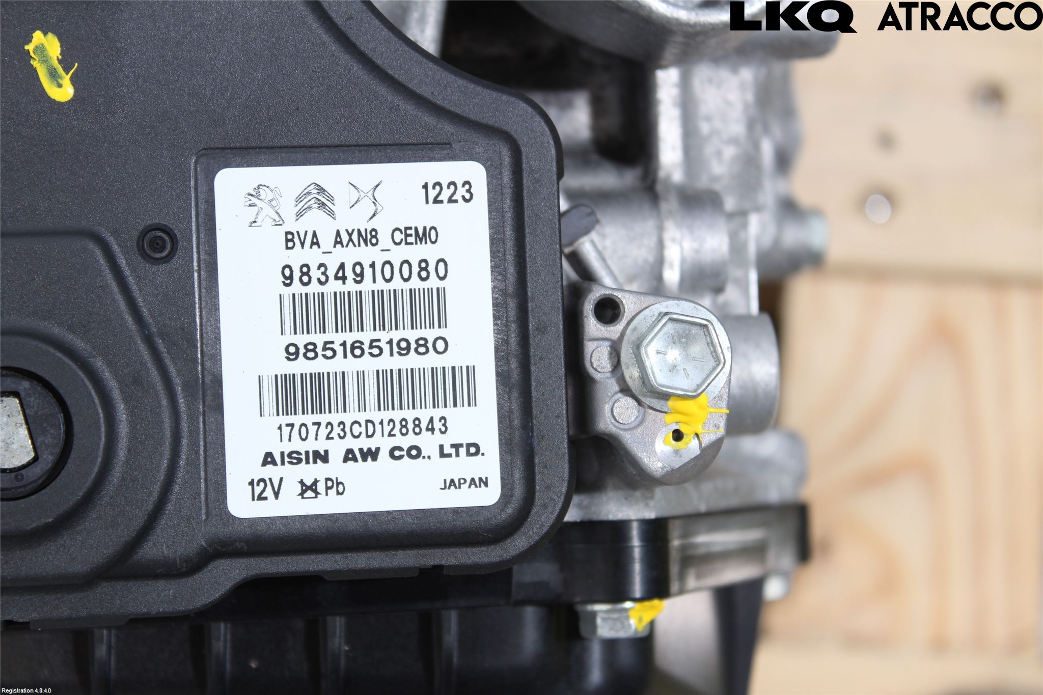 Peugeot 308/E-308 21- Gearkasse Automat