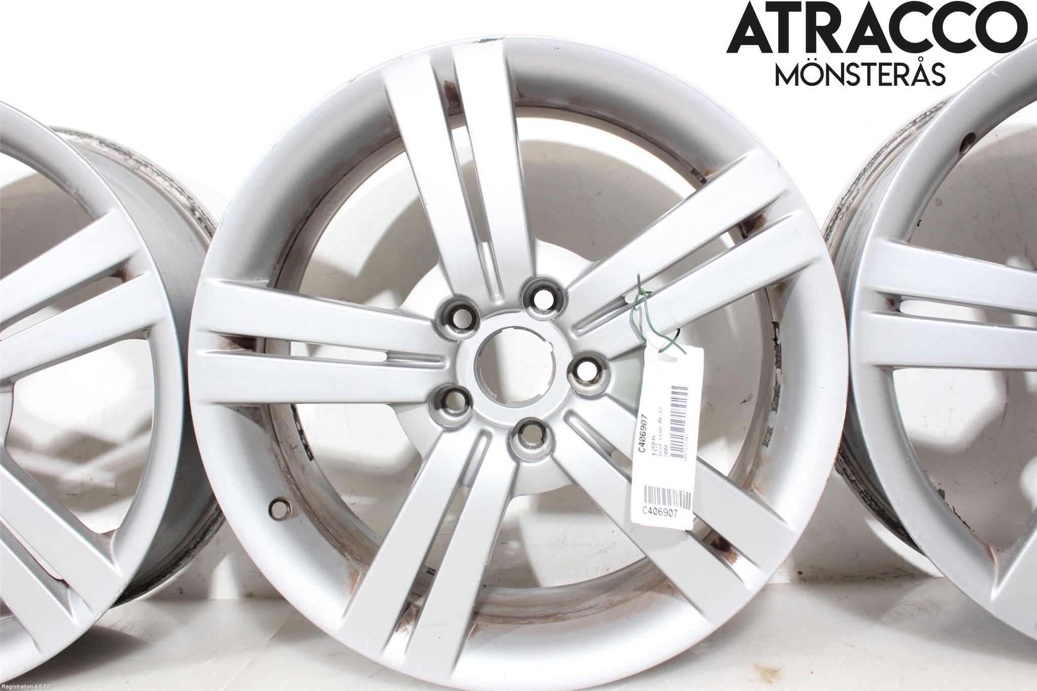 Seat LEON 06-12 Felg Aluminium Sett 4Stk