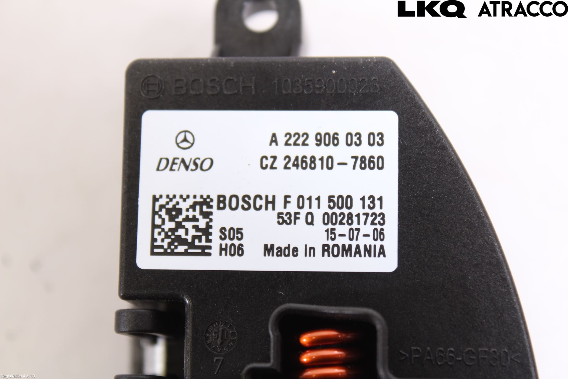Mercedes-Benz MB CLA-KLASS (C117/X117) 13-19 Varmeapparat Viftemotstand