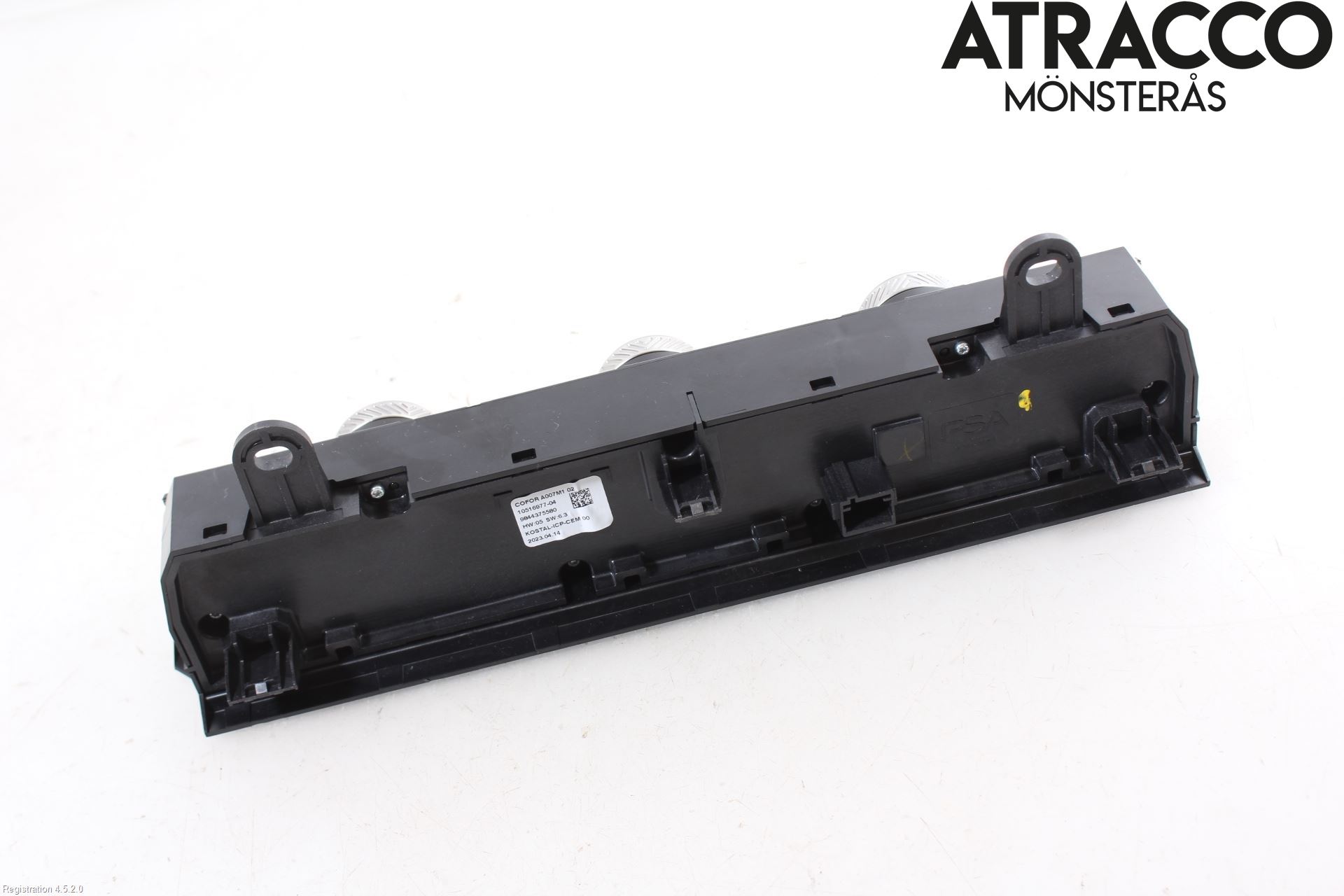 Citroen C4/E-C4 C4X/E-C4X III 21- Varme Ac Betjening-Display