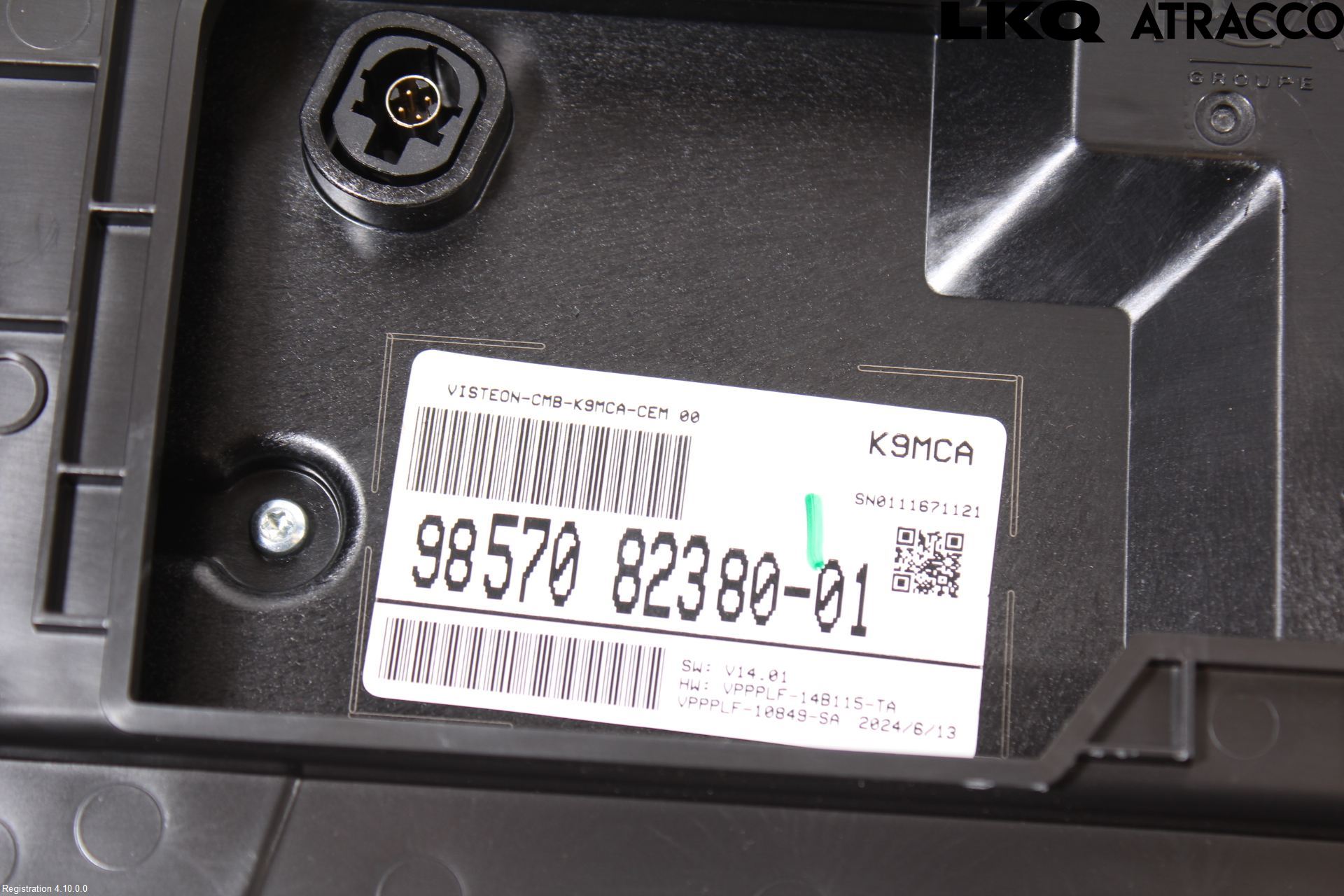 Peugeot PARTNER/E-PARTNER 19- Instr Kombinert