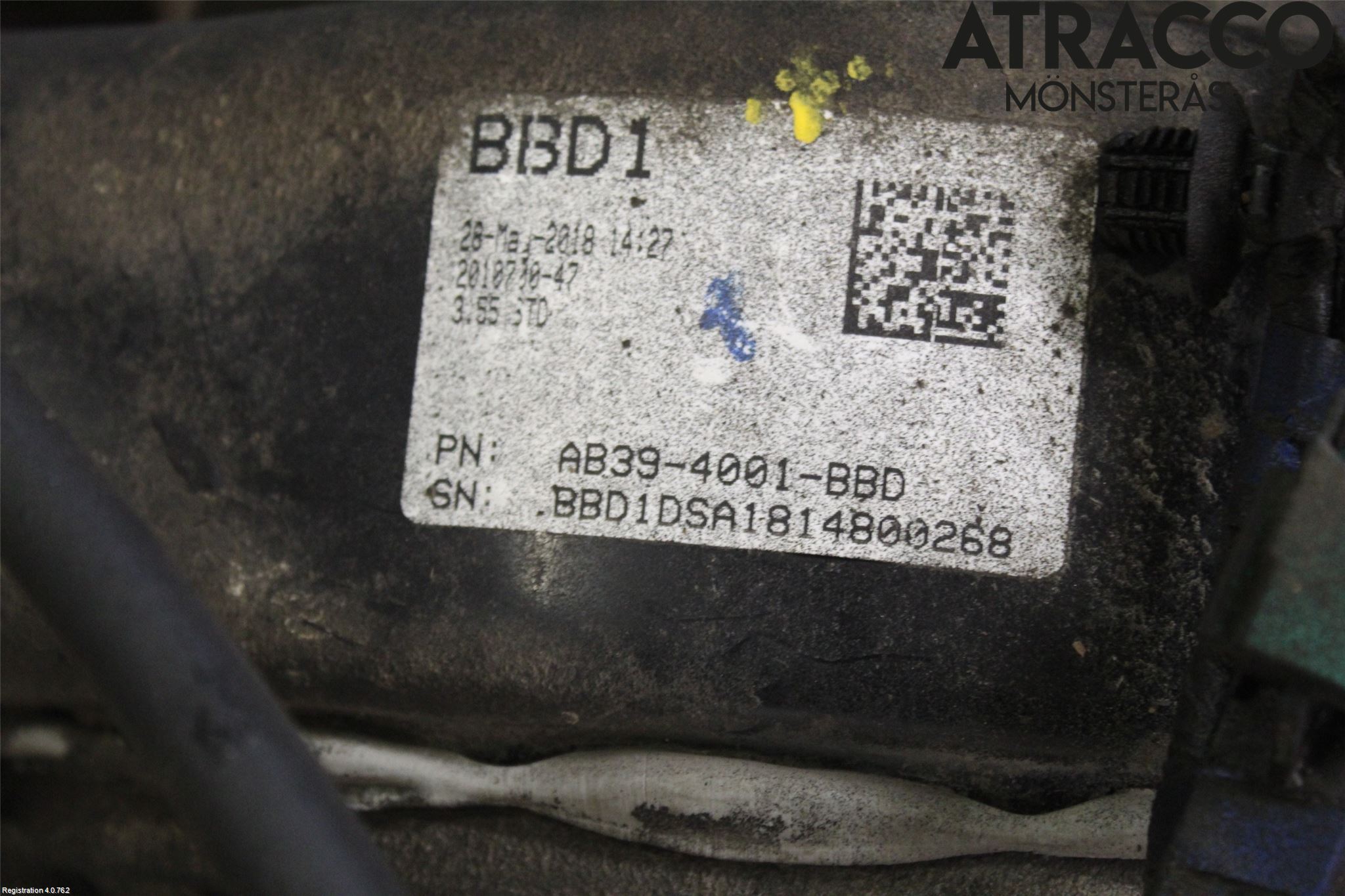 Ford RANGER EU 12-23 Bakaksel Kardang Bak -Diff