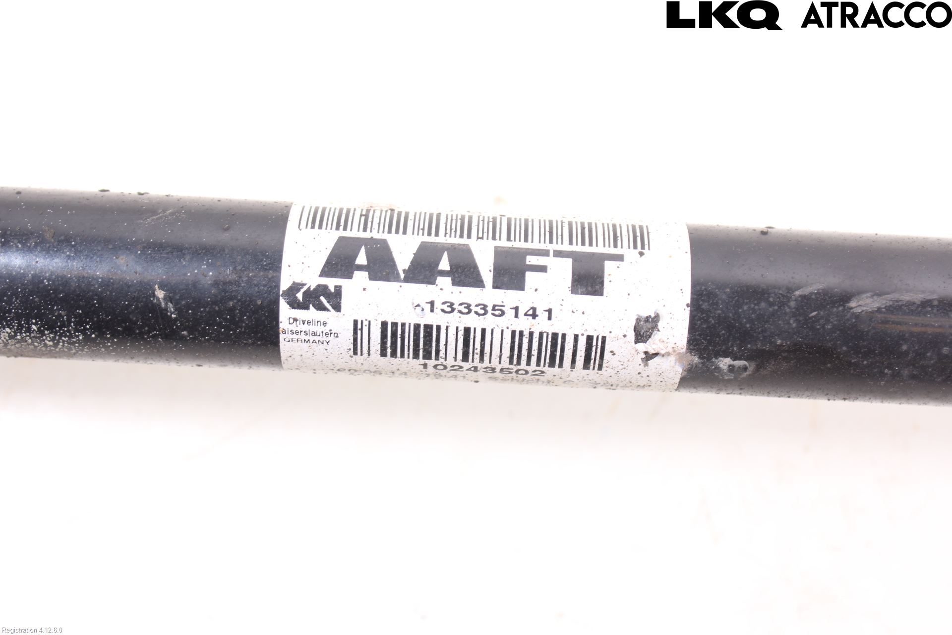 Opel ASTRA J 10-15 Drivaksel Foran Kompl Høyre