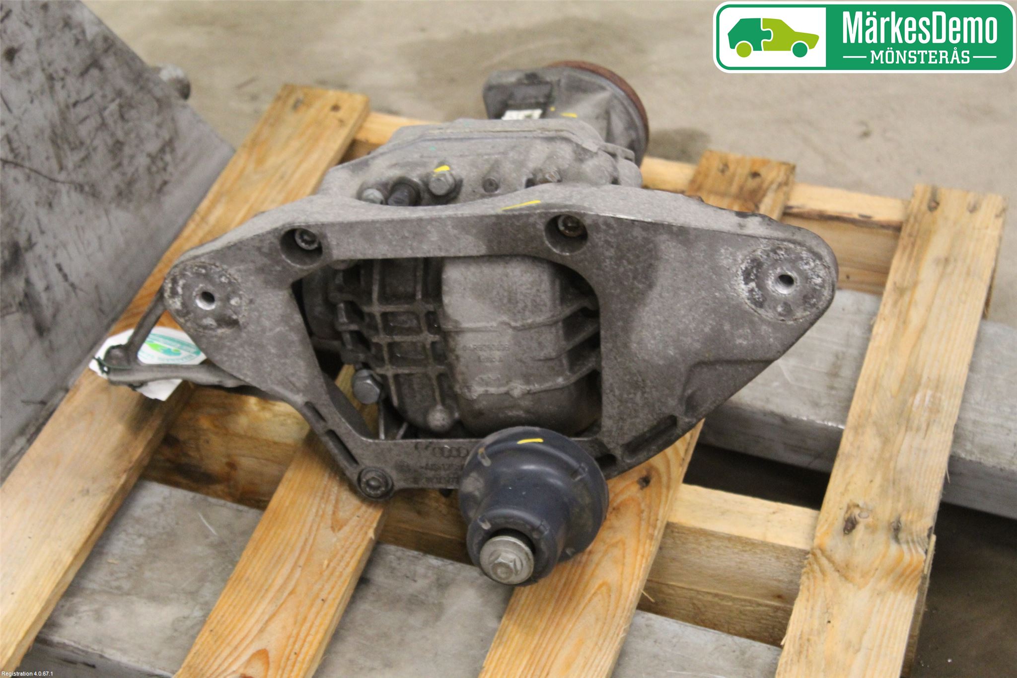 Audi A4 12-15 Bakaksel Kardang Bak -Diff