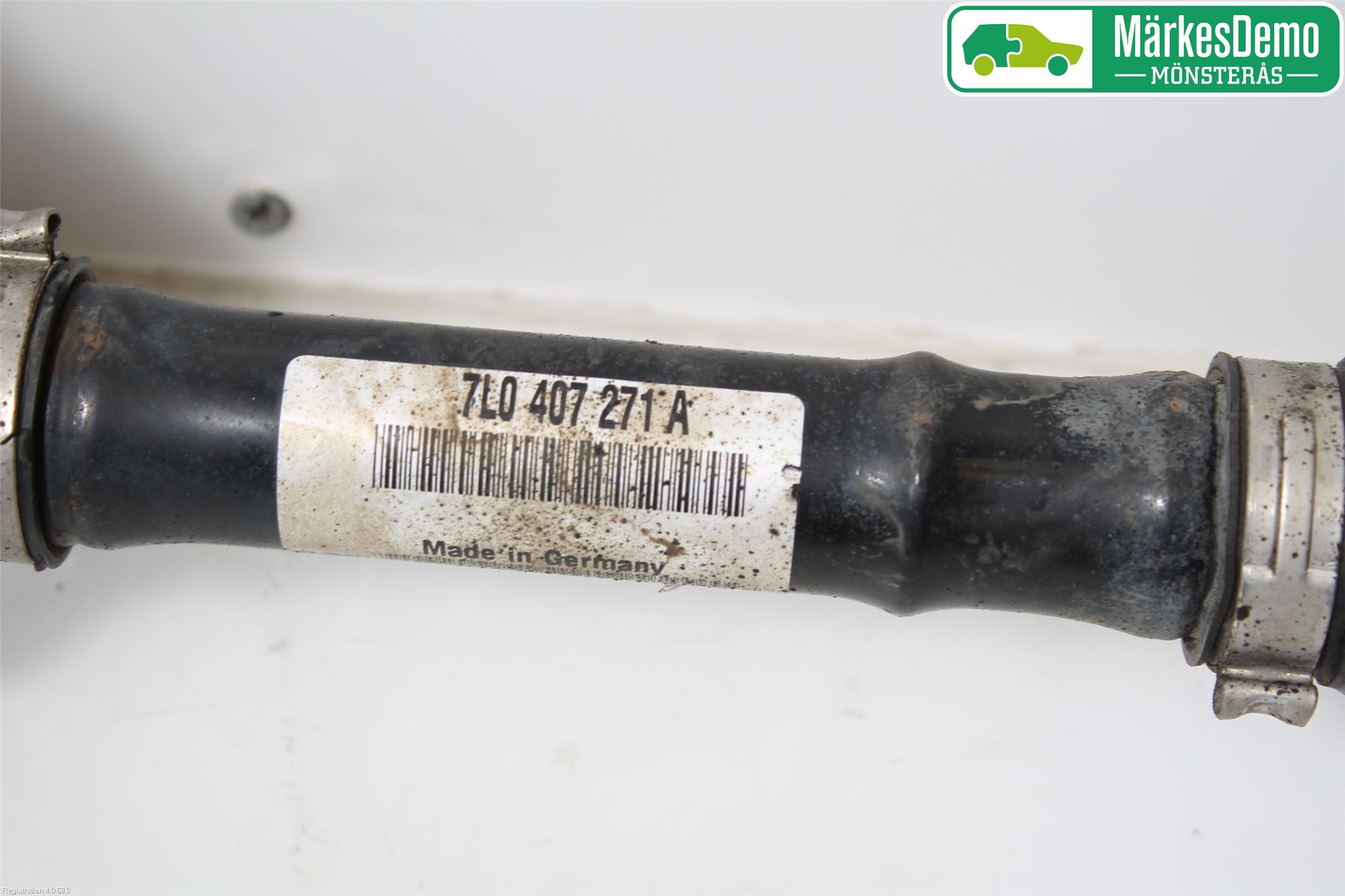 Volkswagen VW TOUAREG 7L 03-10 Drivaksel Foran Kompl Venstre