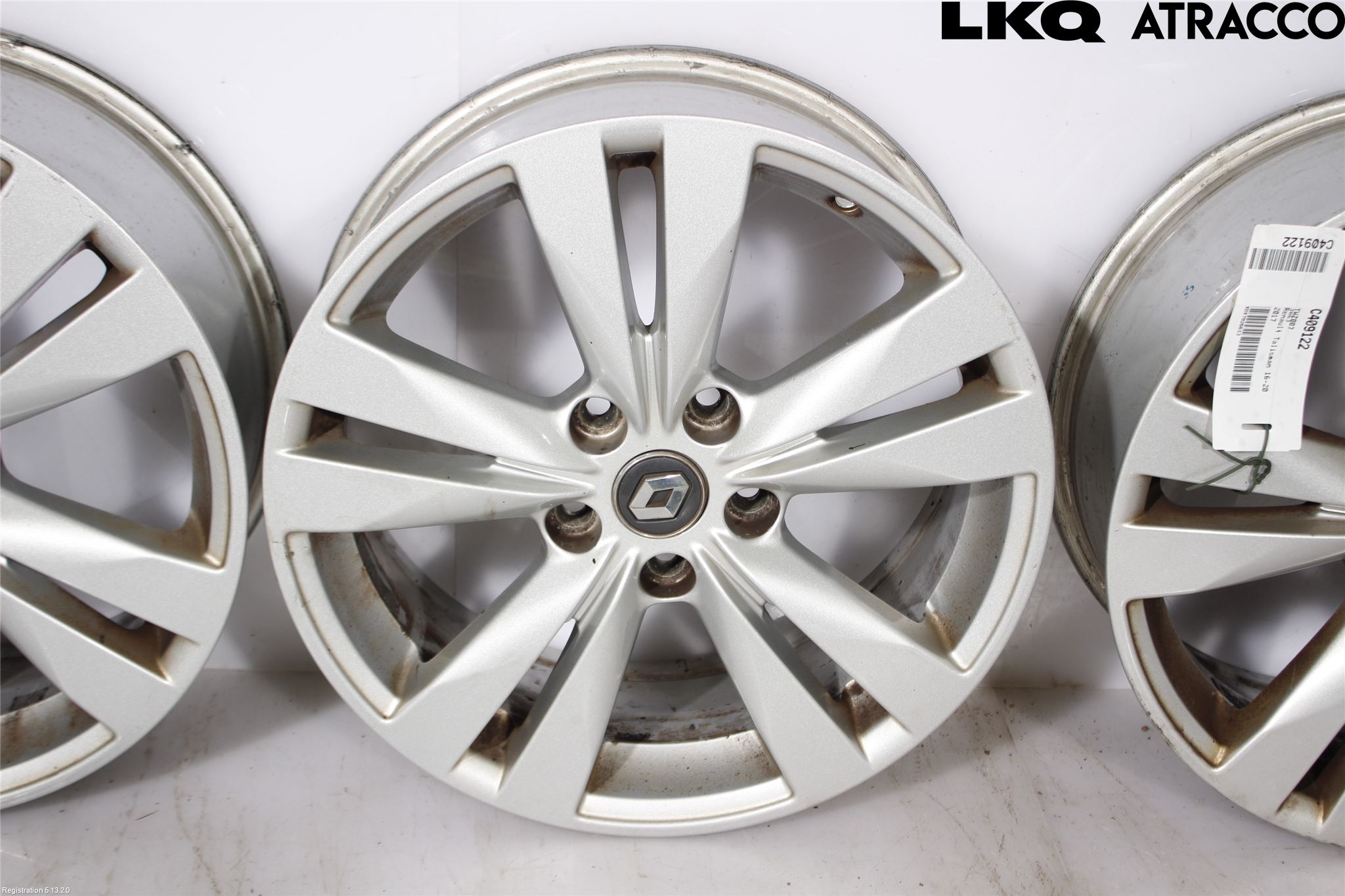 Renault TALISMAN 16-20 Felg Aluminium Sett 4Stk