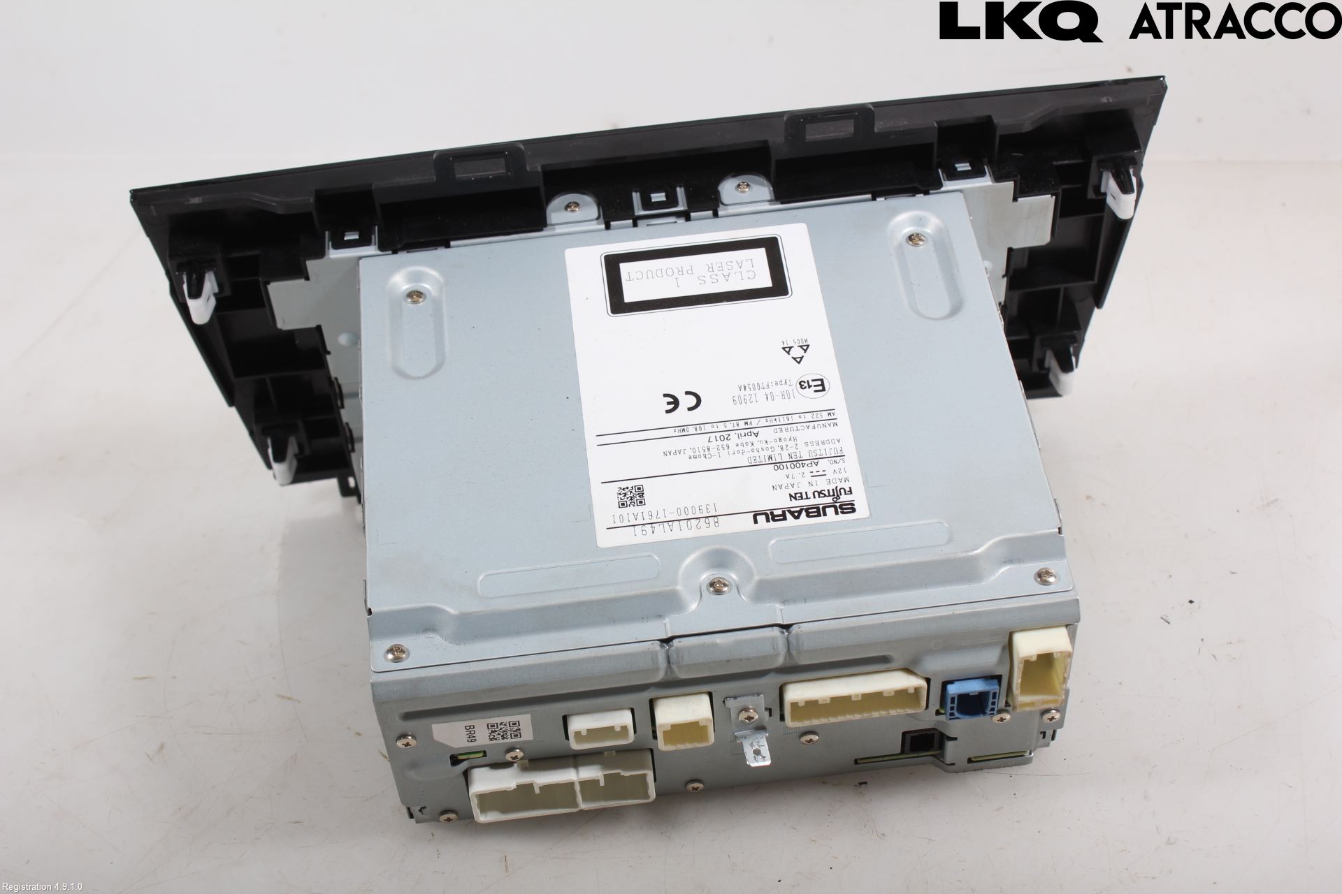 Subaru OUTBACK 15-20 Stereo Radio Med Cd