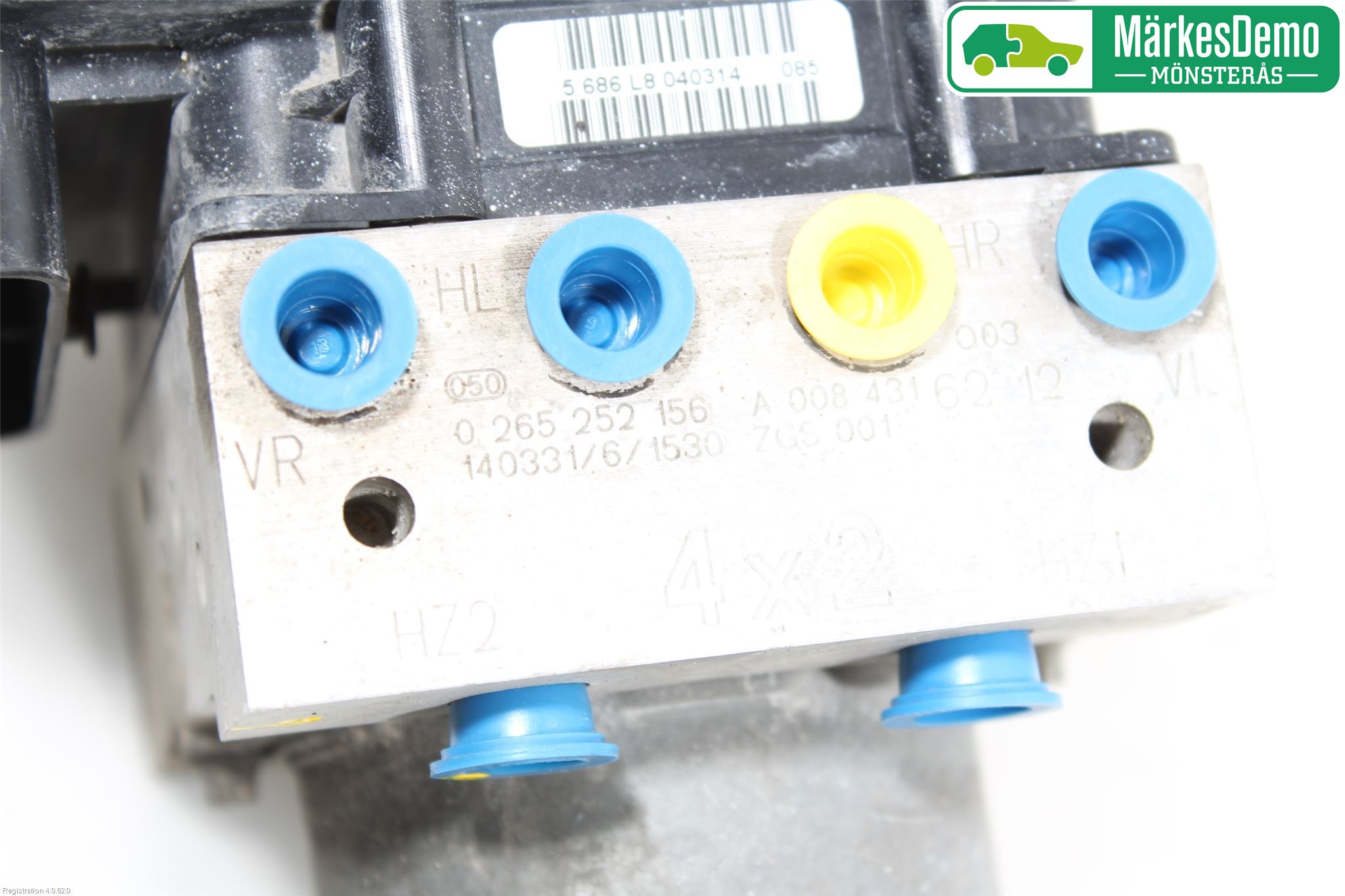 Mercedes-Benz MB VITO/VIANO (W639) 04-14 Abs Hydraulikkaggregat