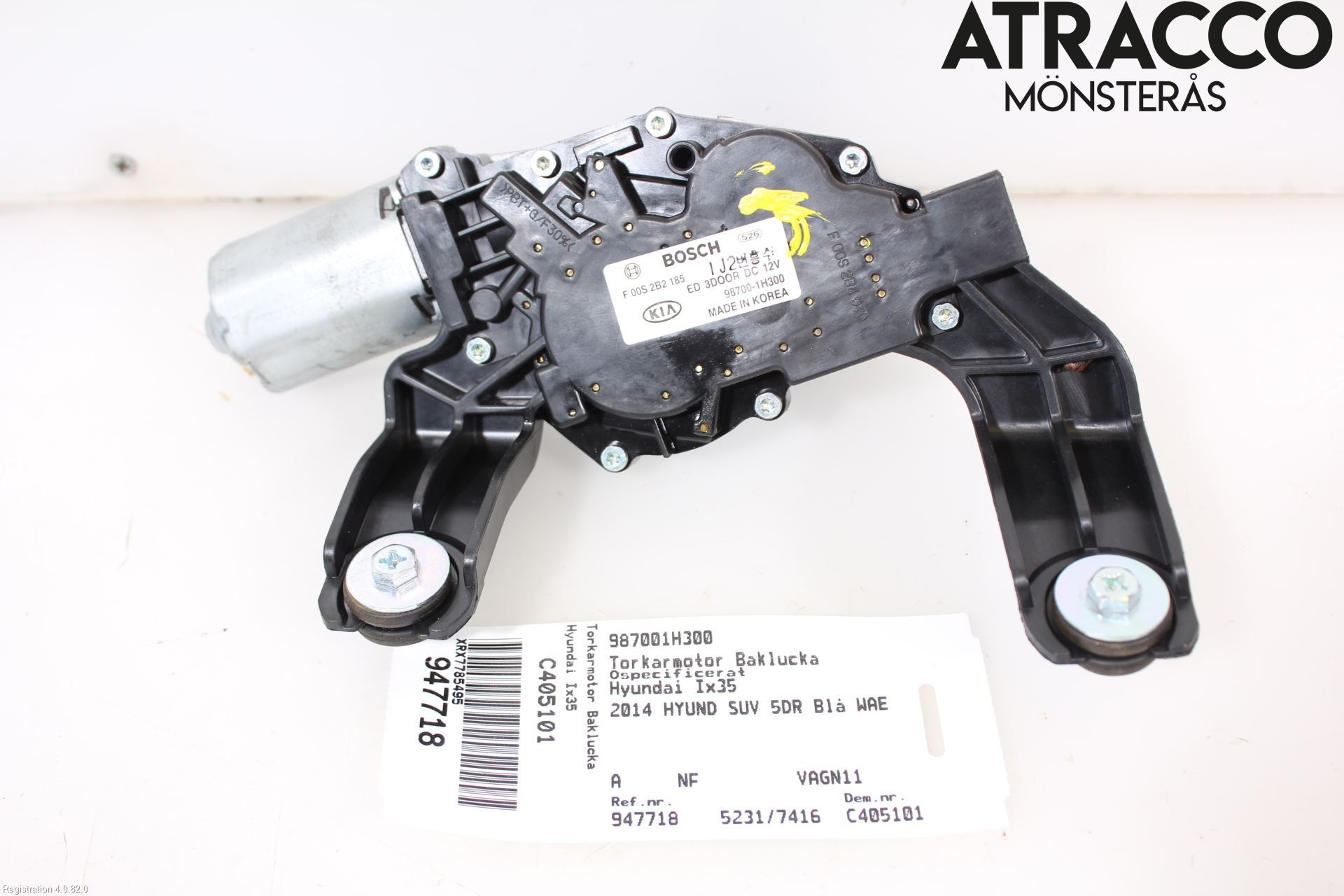 Hyundai ix35 Viskermotor Bakluke