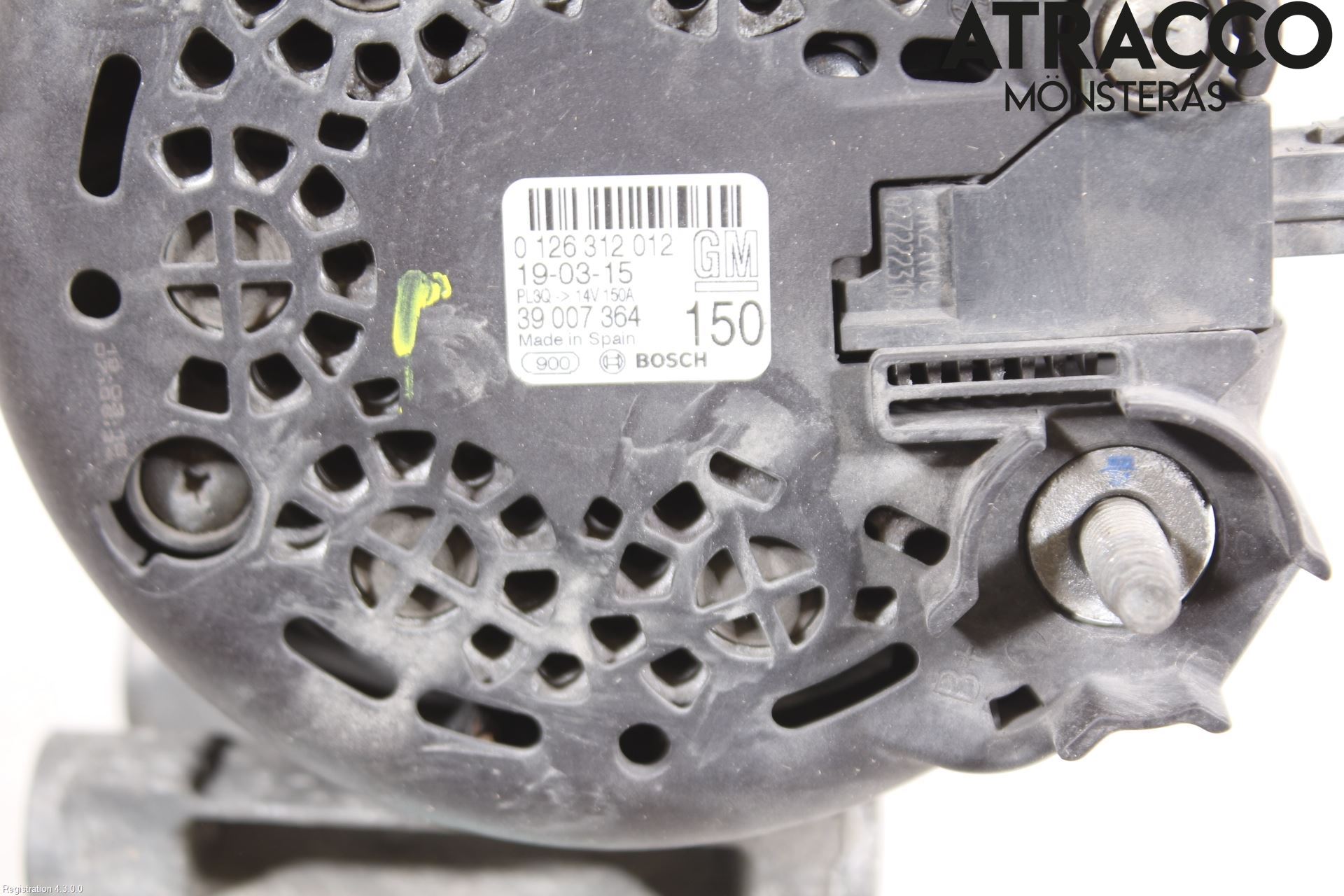 Opel CORSA E 15-19 Dynamo