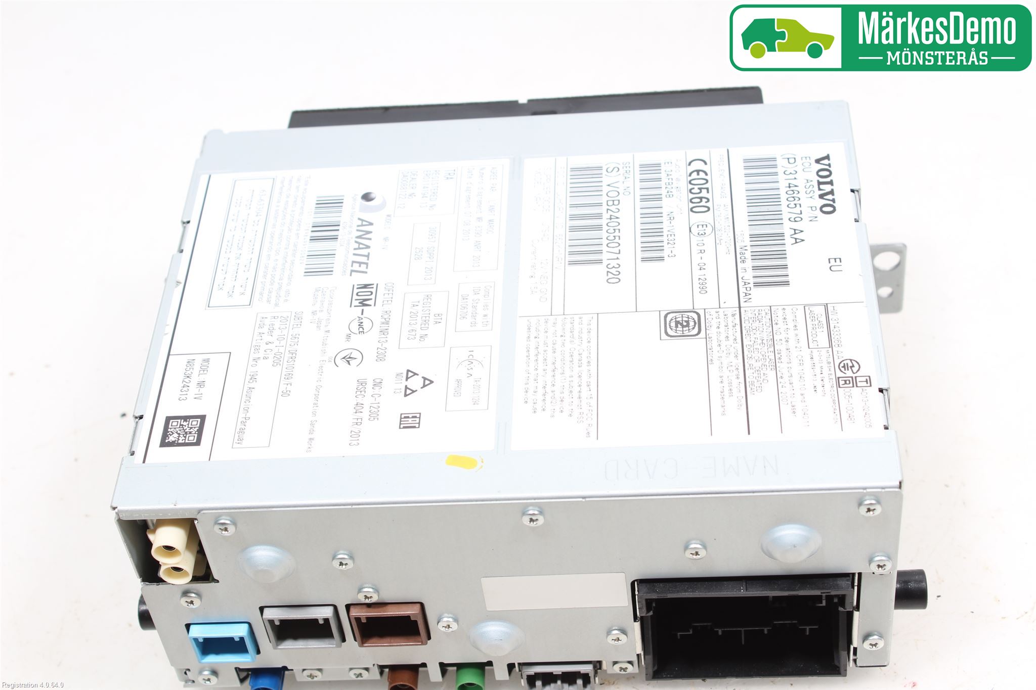 Volvo V60 14-18 Stereo Radio