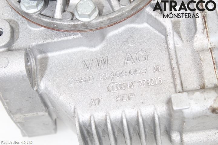 Audi Q3 8U 12-18 Gearkasse Fordelingskasse