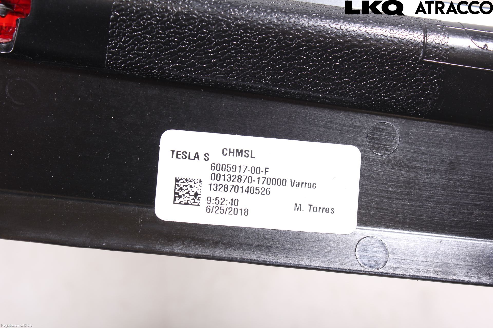Tesla MODEL S 13- Bremselys Bakrute