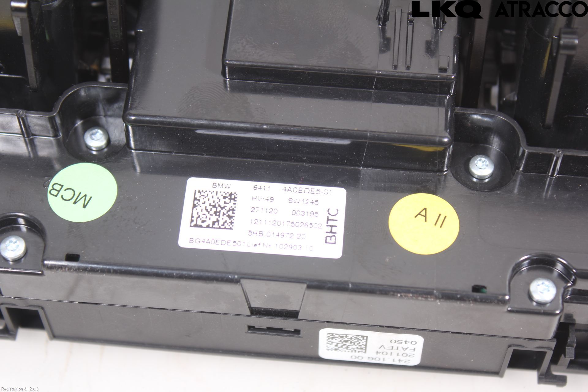 BMW 1 F40 19- Varme Ac Betjening-Display