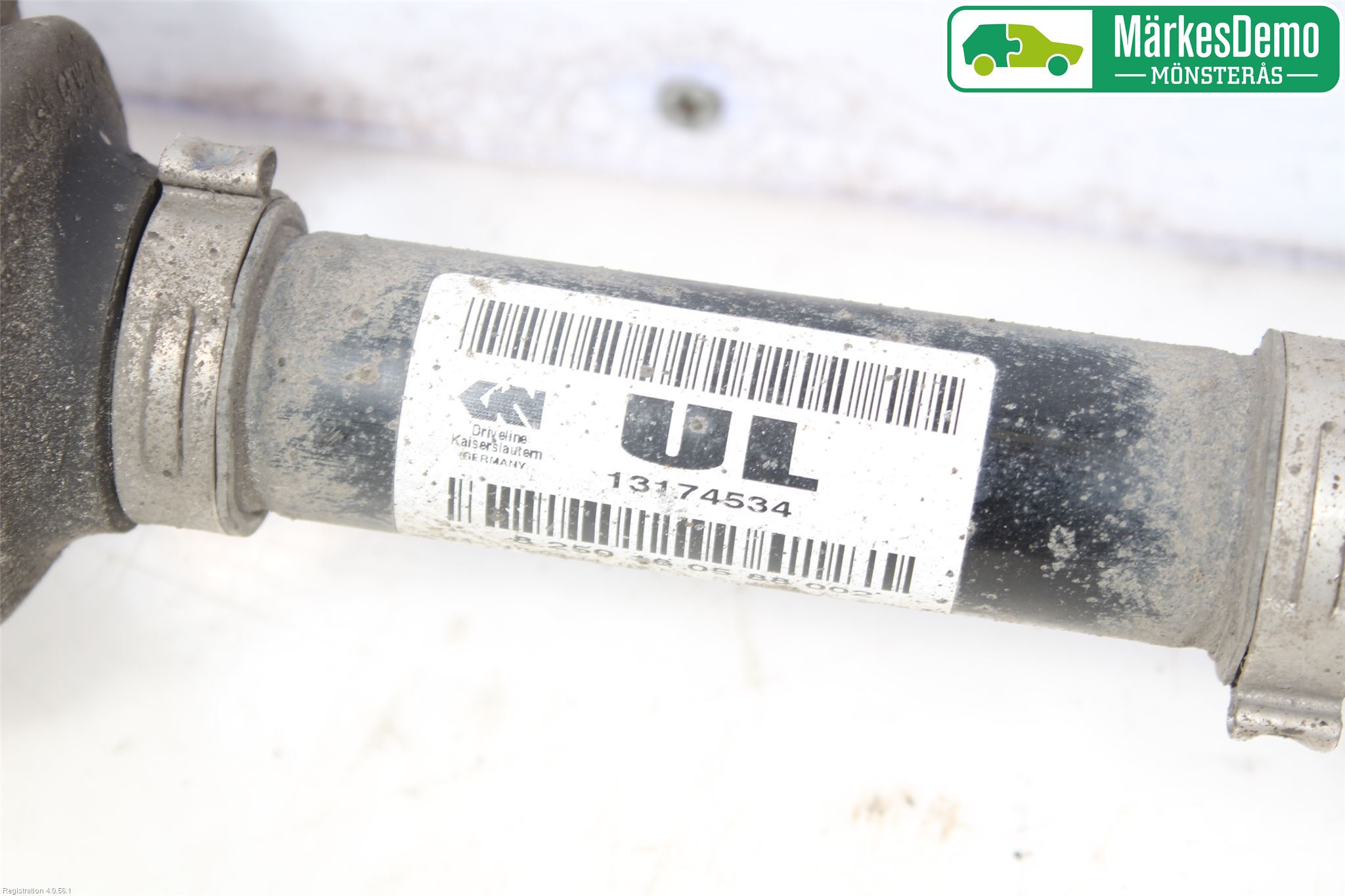 Saab 9-3 VER2/VER3 08-15 Drivaksel Foran Kompl Venstre