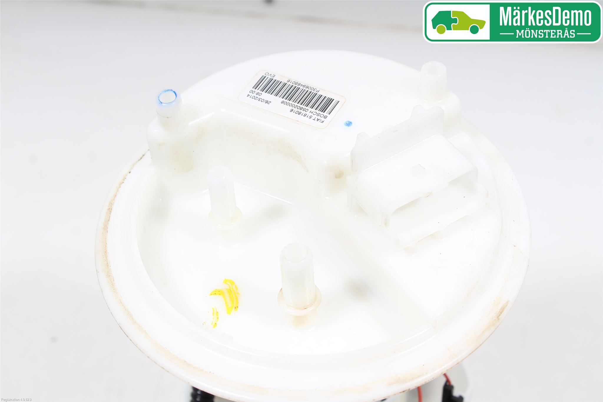 Fiat 500 07- Drivstoffpumpe Fødepumpe El