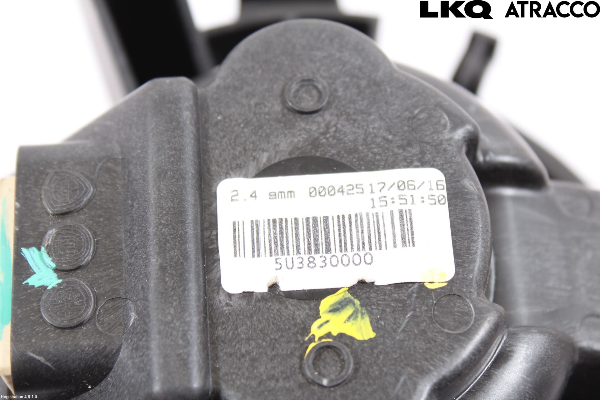 Fiat 500L 13-19 Varmeapparat Viftemotor