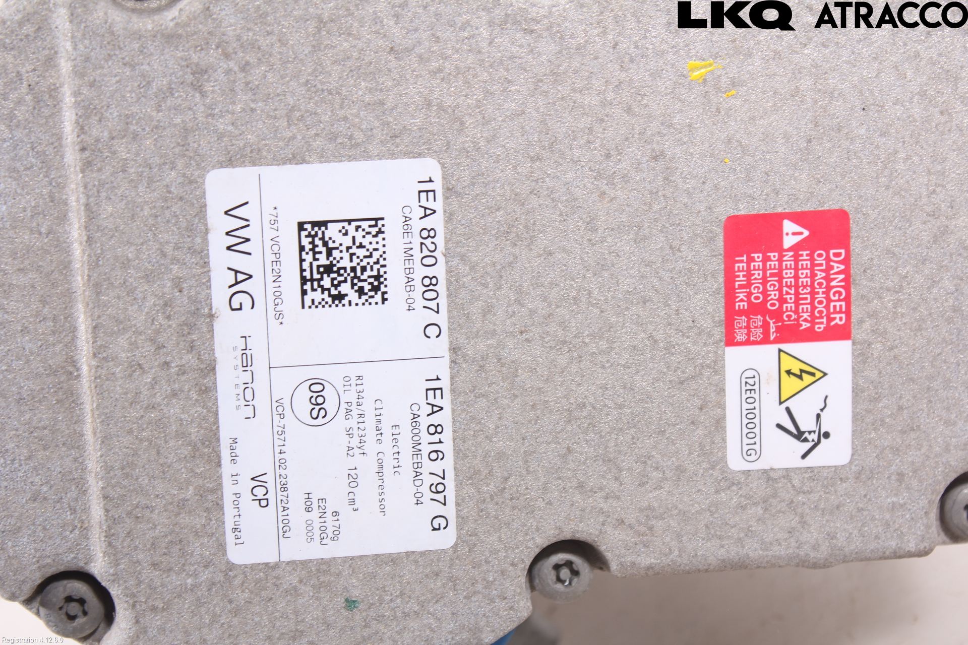 Volkswagen VW ID BUZZ/CARGO 22- Varme Ac Kompressor