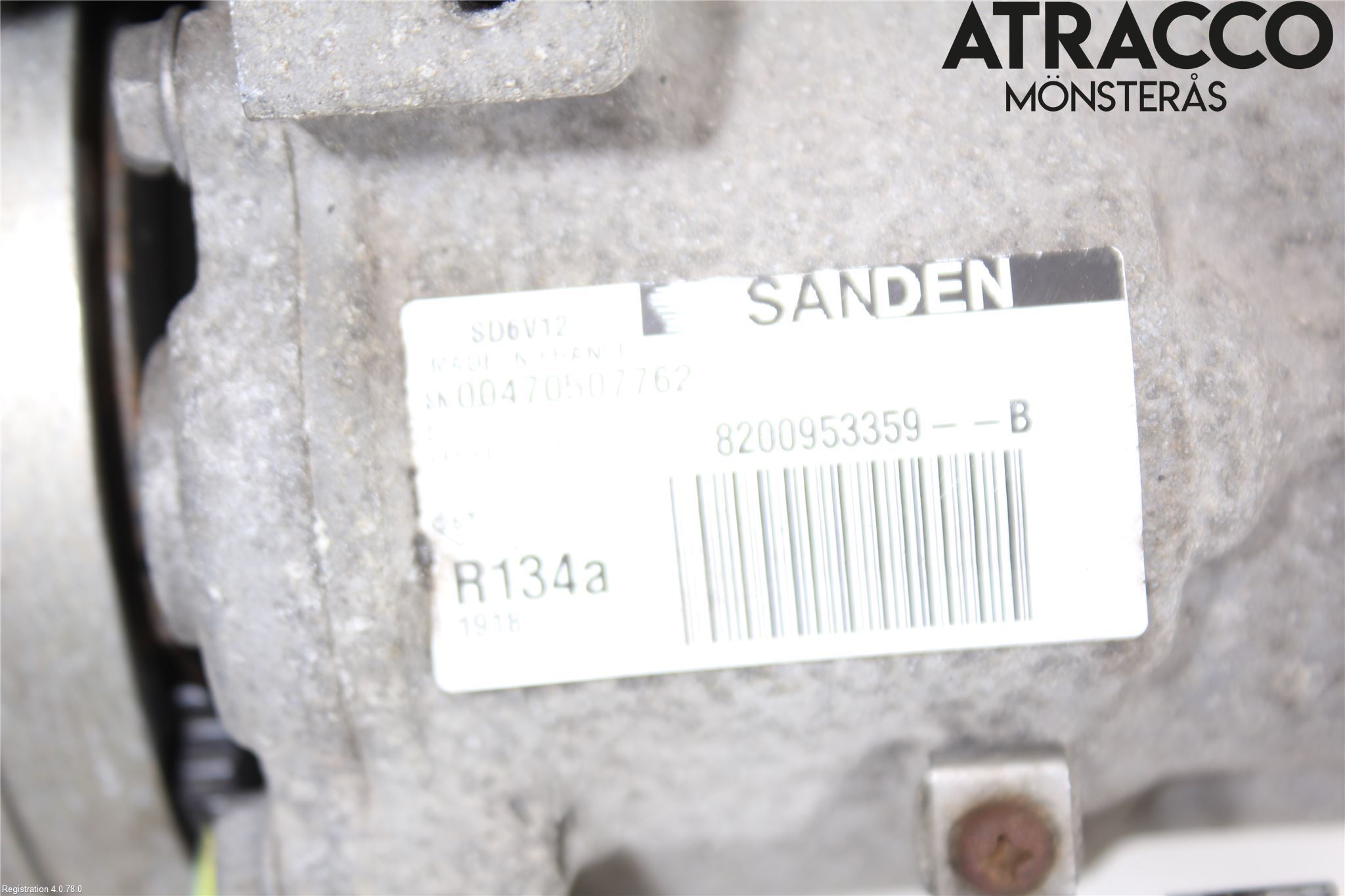 Mercedes-Benz MB CITAN (W415) 13-21 Varme Ac Kompressor