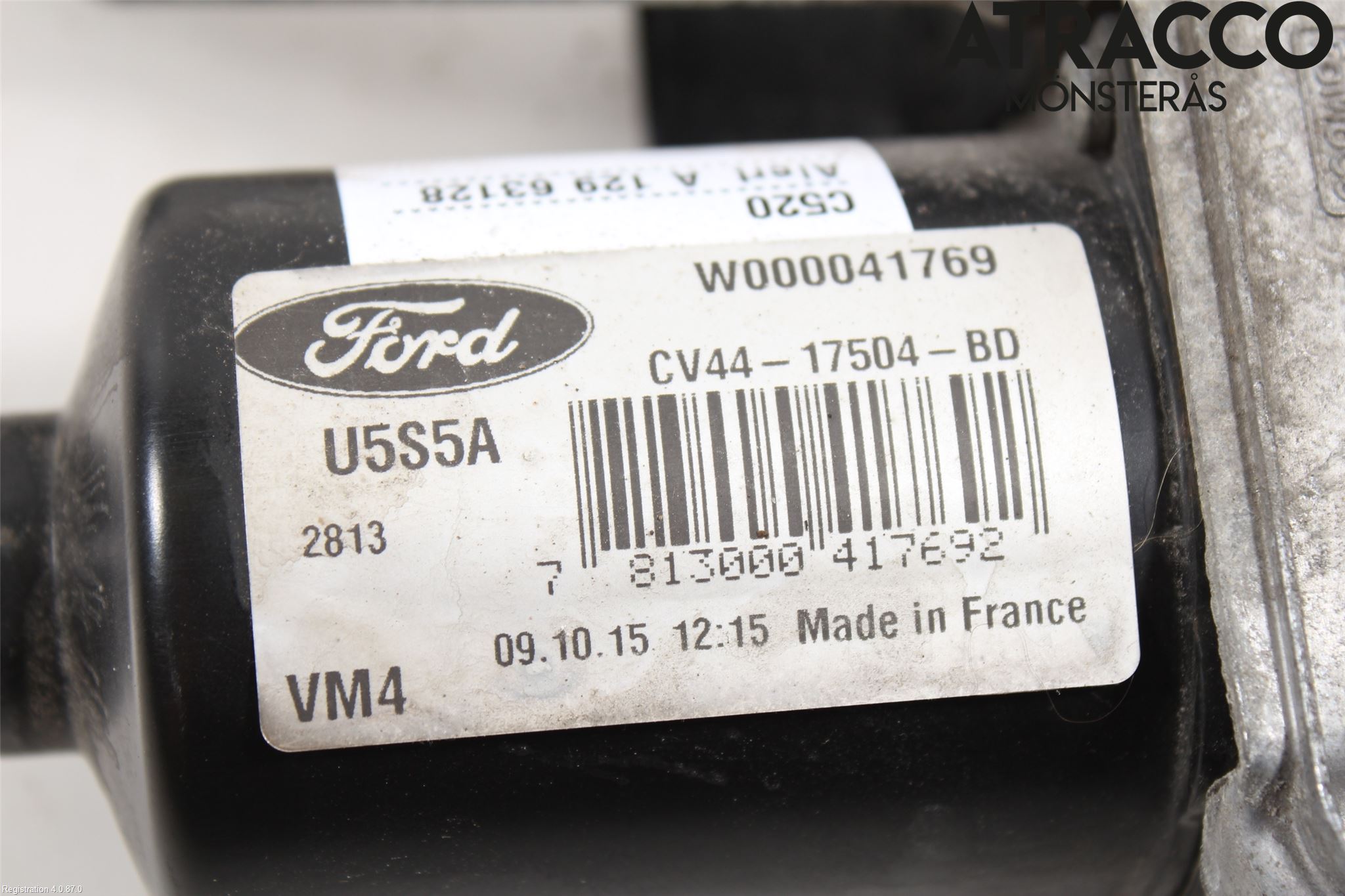 Ford KUGA 13-16 Viskermotor Frontrute