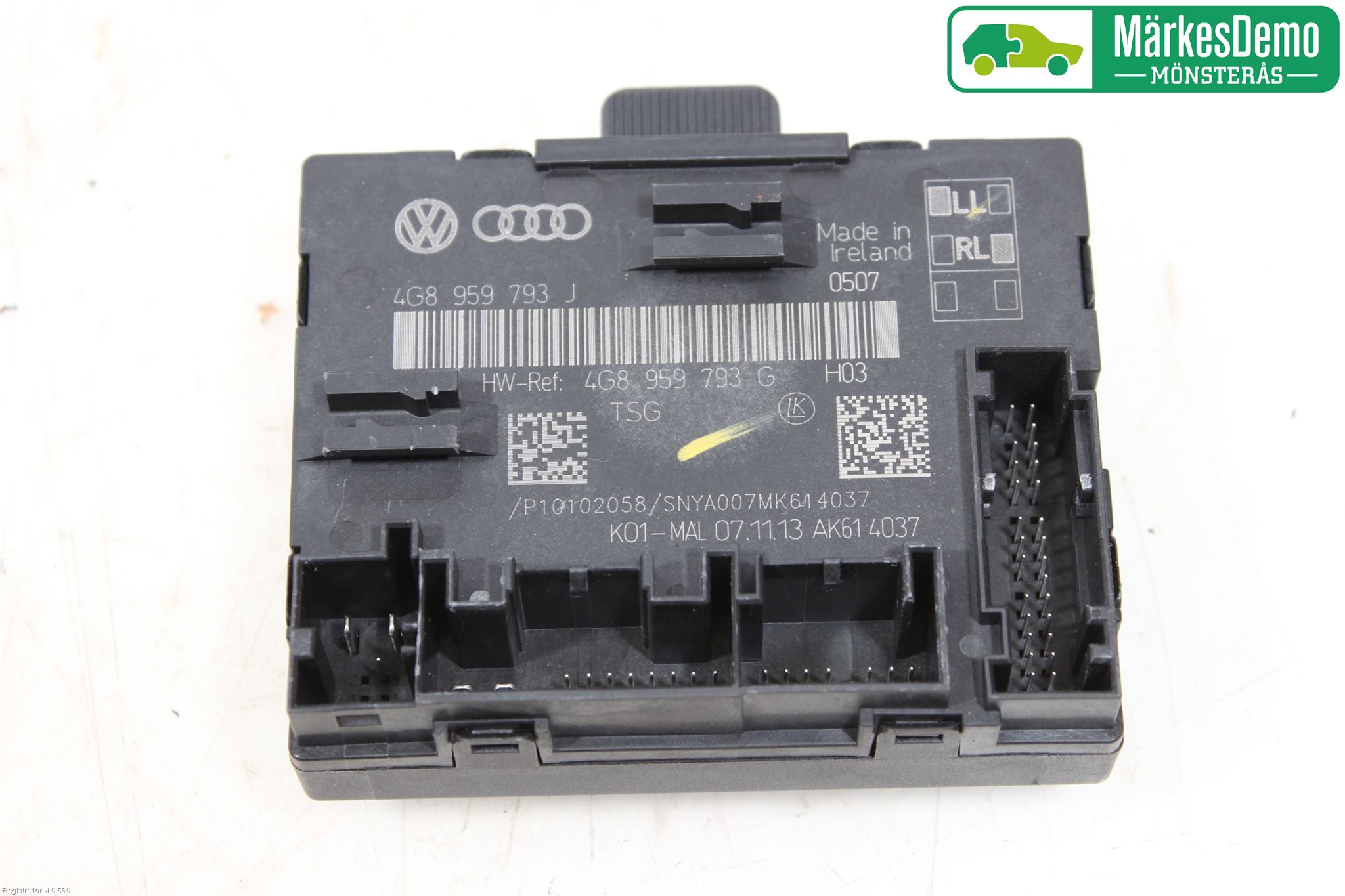 Audi A6/S6 4G 11-18 Styreenhet Dør