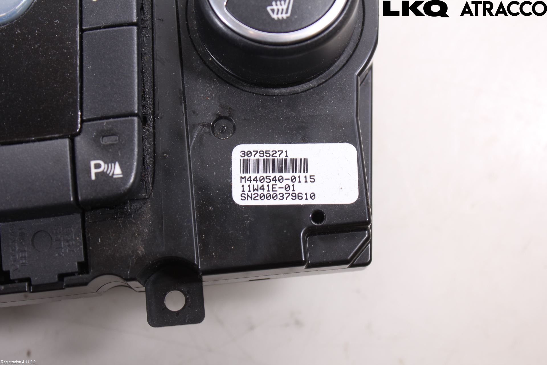 Volvo V70 08-13 Varme Ac Betjening-Display