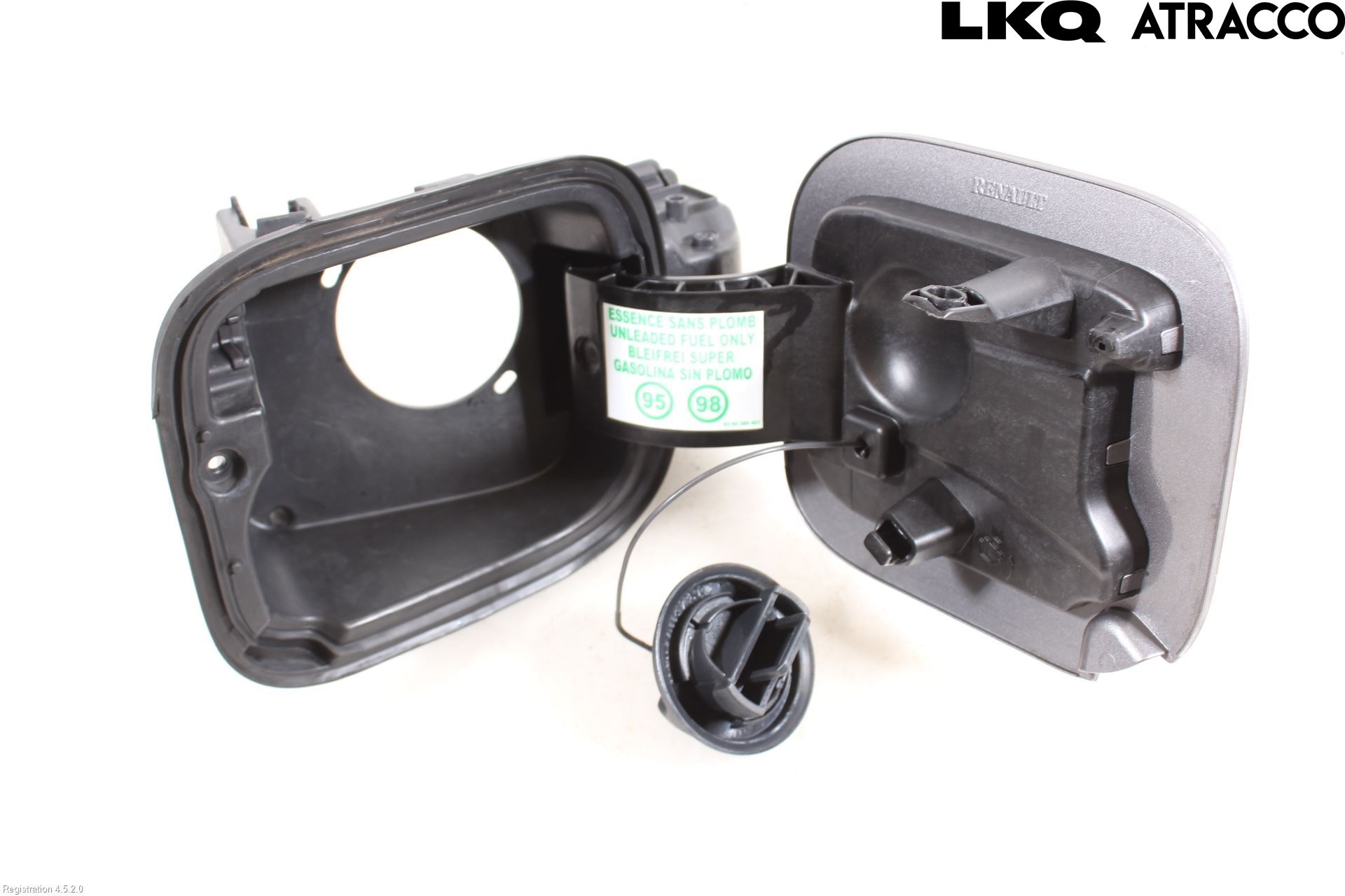 Renault CAPTUR 13-19 Drivstoff Tankluke