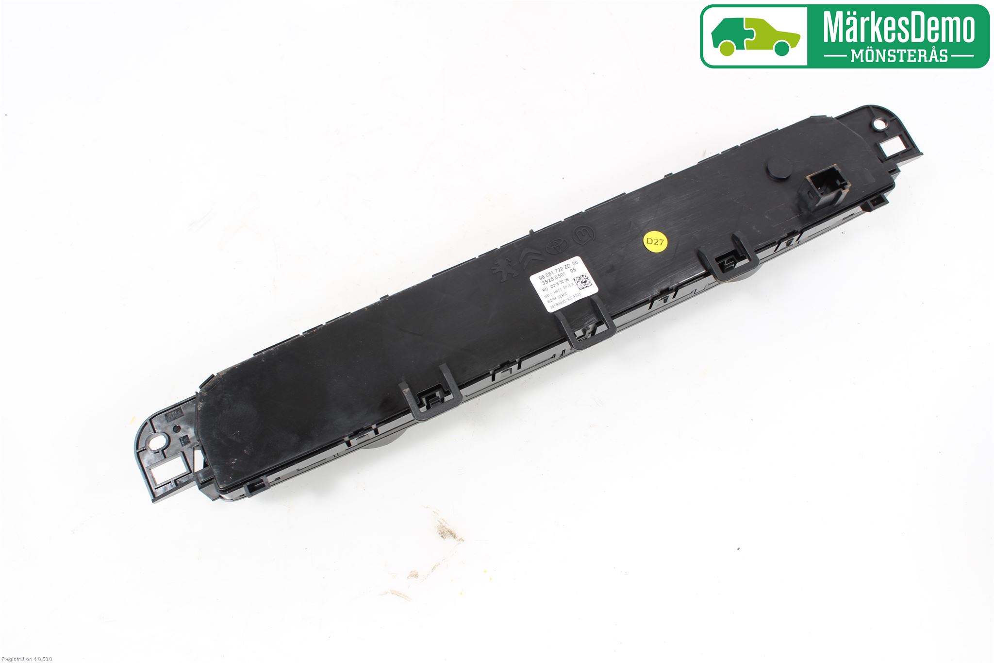 Peugeot EXPERT/E-EXPERT 17- Varme Ac Betjening-Display