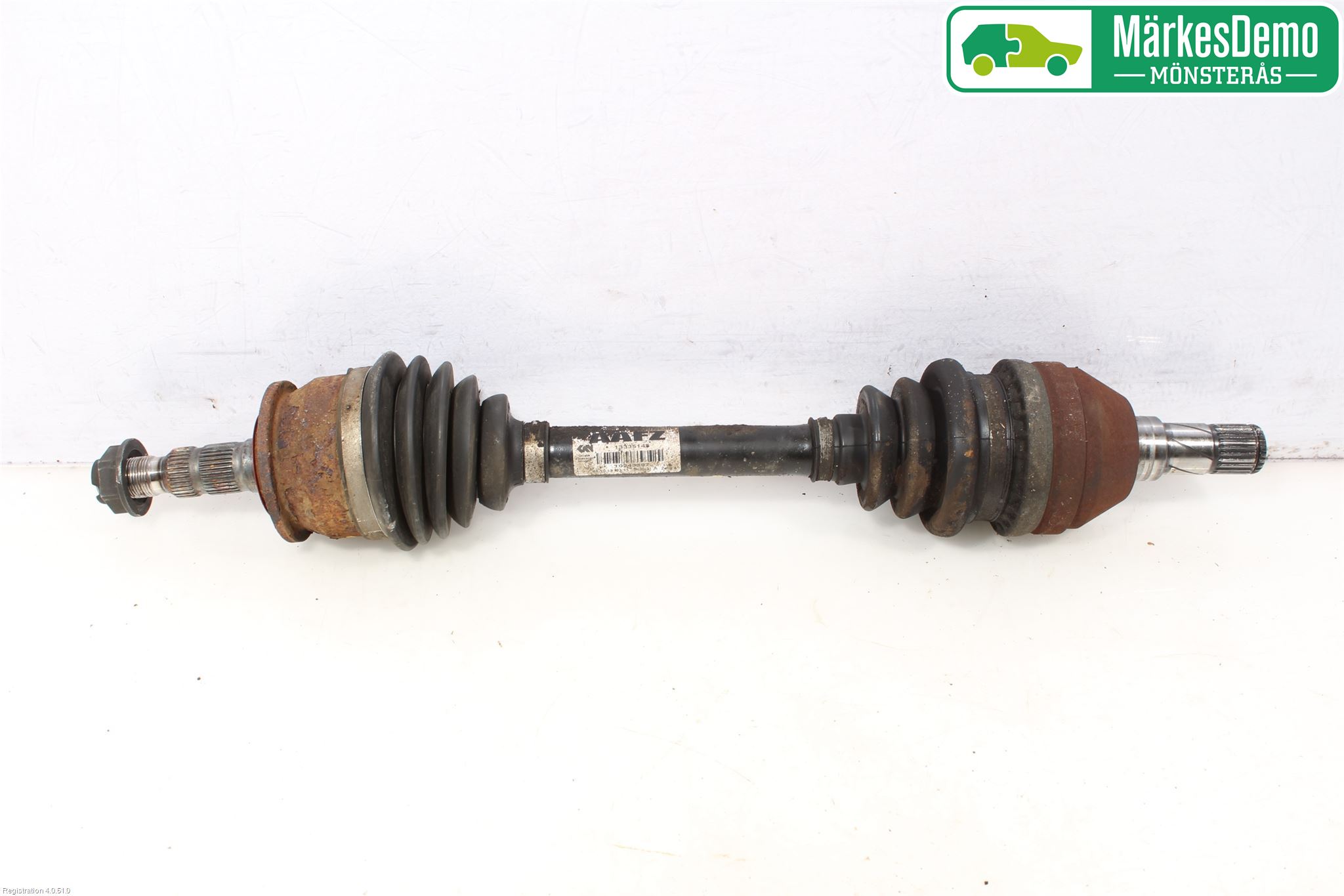 Opel ASTRA J 10-15 Drivaksel Foran Kompl Venstre