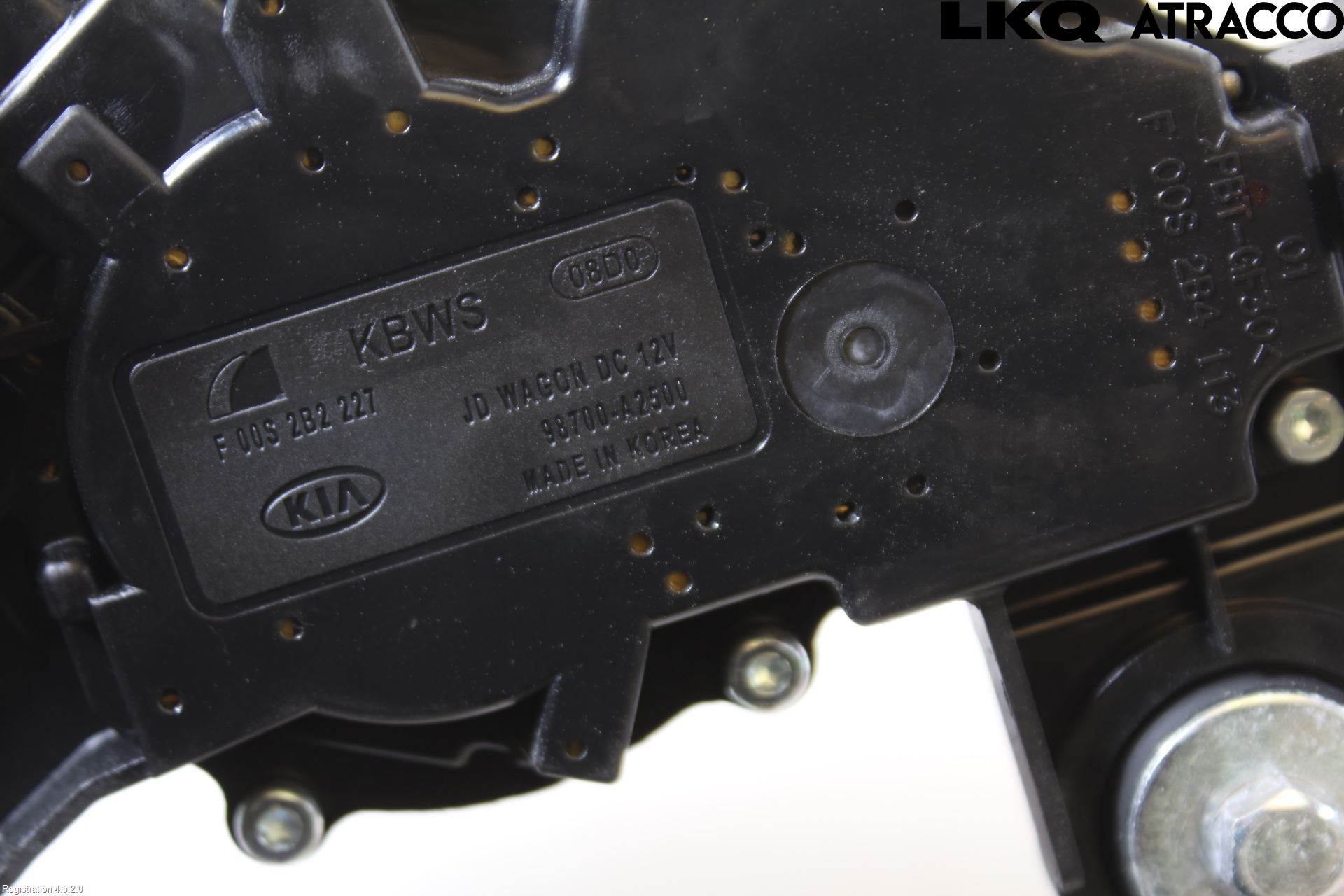 Kia CEED 12-18 Viskermotor Bakluke