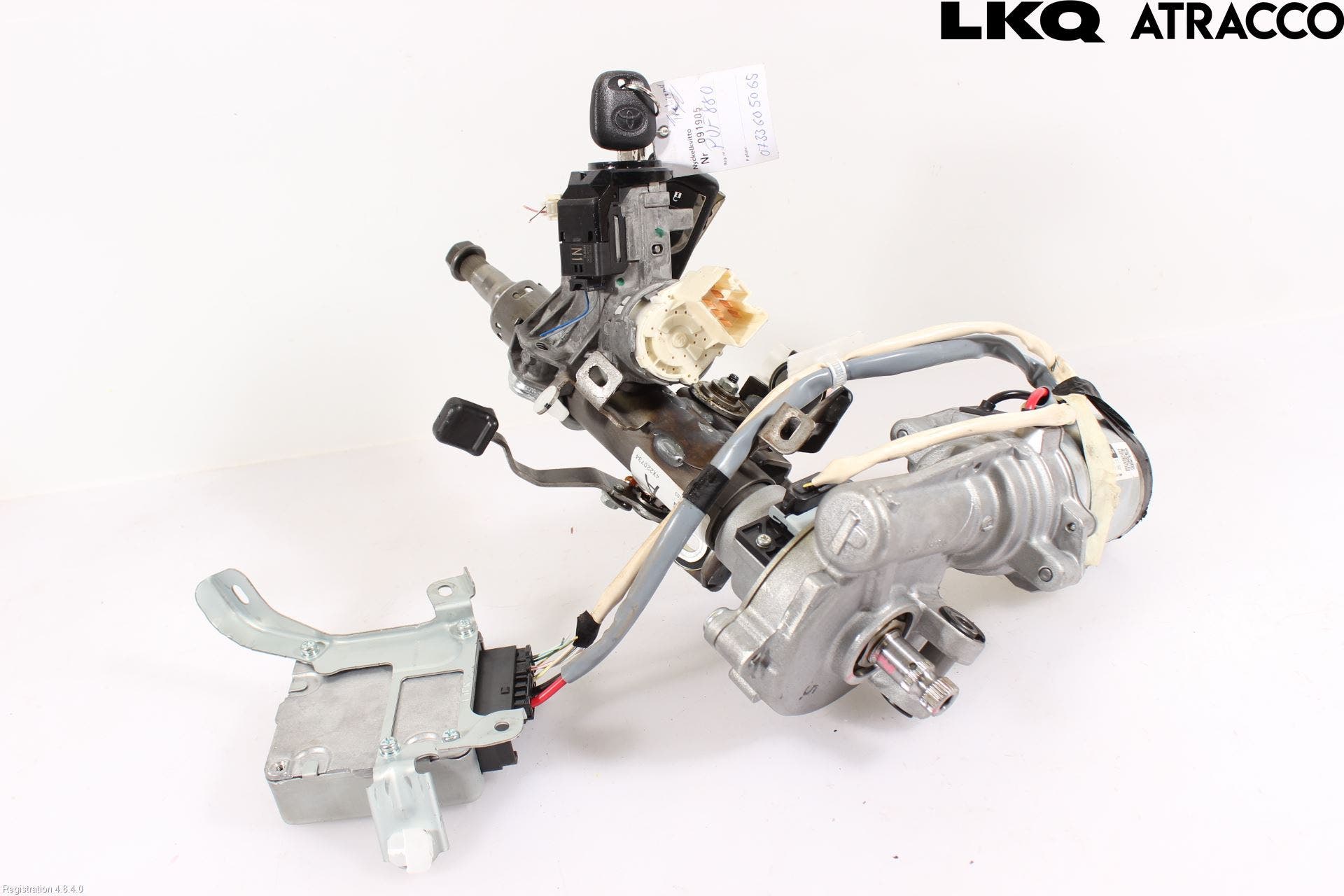 Toyota YARIS XP130 15-20 Rattakselaggregat Innebygd Servo