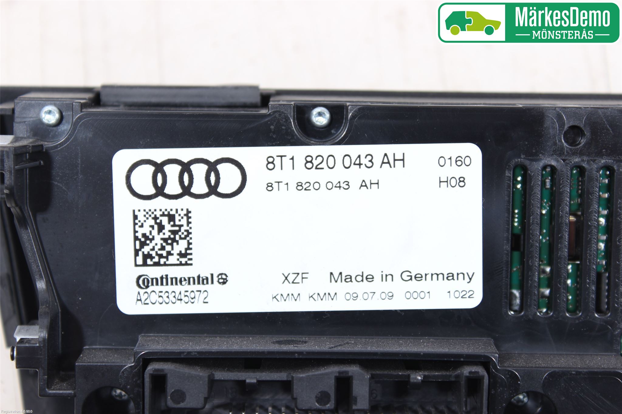Audi A4/S4 08-11 Varme Ac Betjening-Display