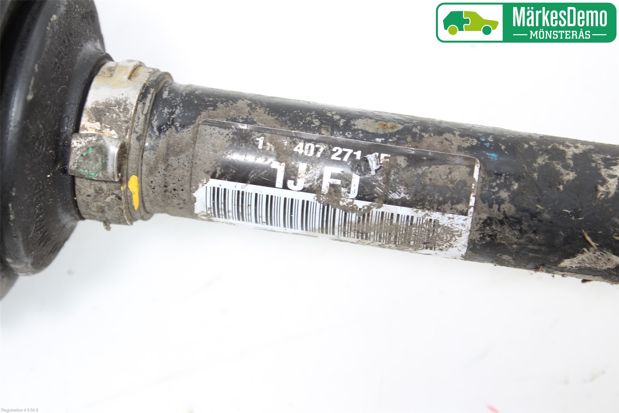 Volkswagen VW SCIROCCO 09-17 Drivaksel Foran Kompl Venstre