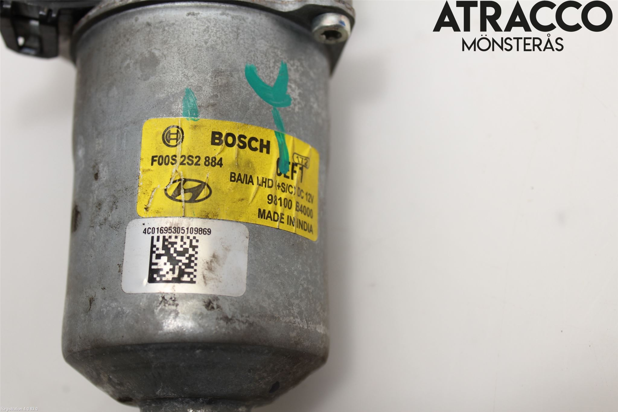 Hyundai i10 BA 17-20 Viskermotor Frontrute