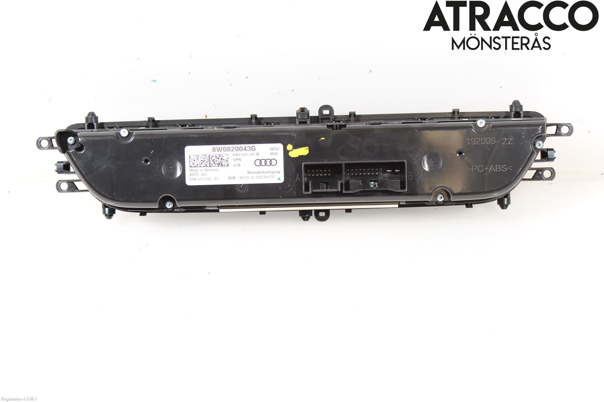 Audi A4/S4 B9 16-19 Varme Ac Betjening-Display