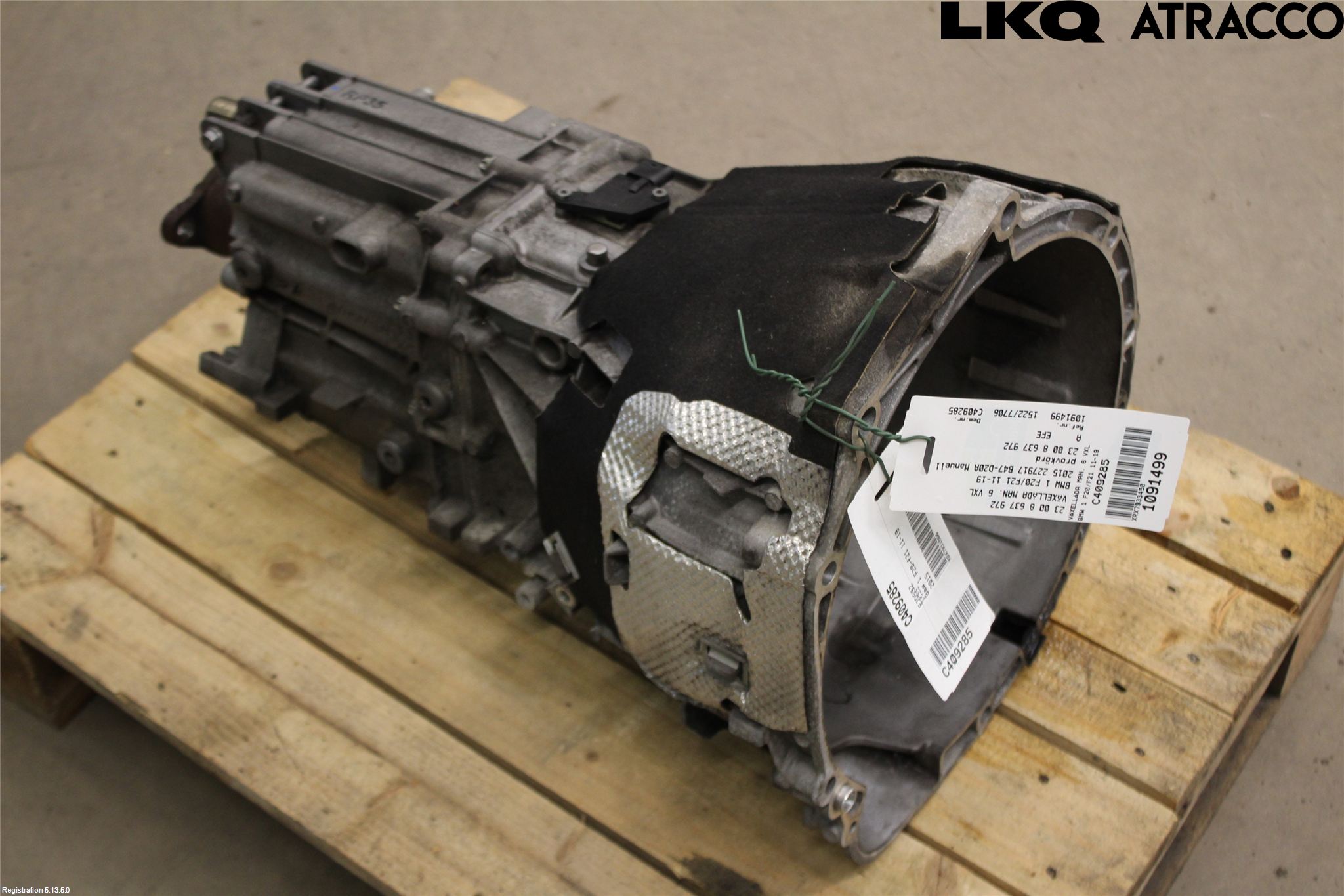 BMW 1 F20/F21 11-19 Gearkasse 6 Trinn