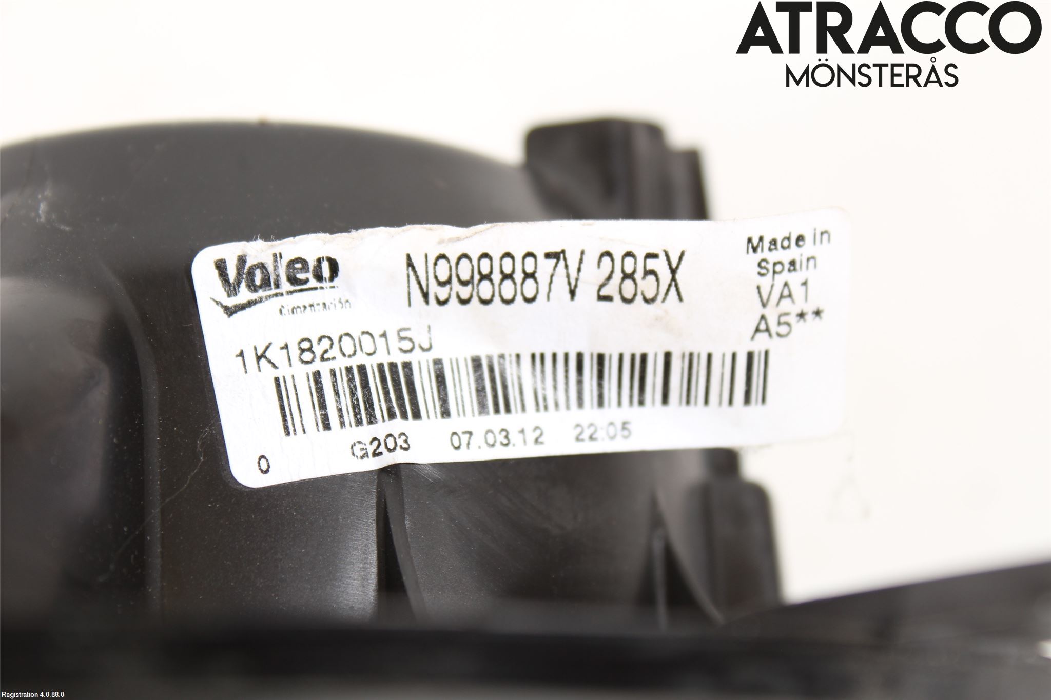 Seat LEON 06-12 Varmeapparat Viftemotor