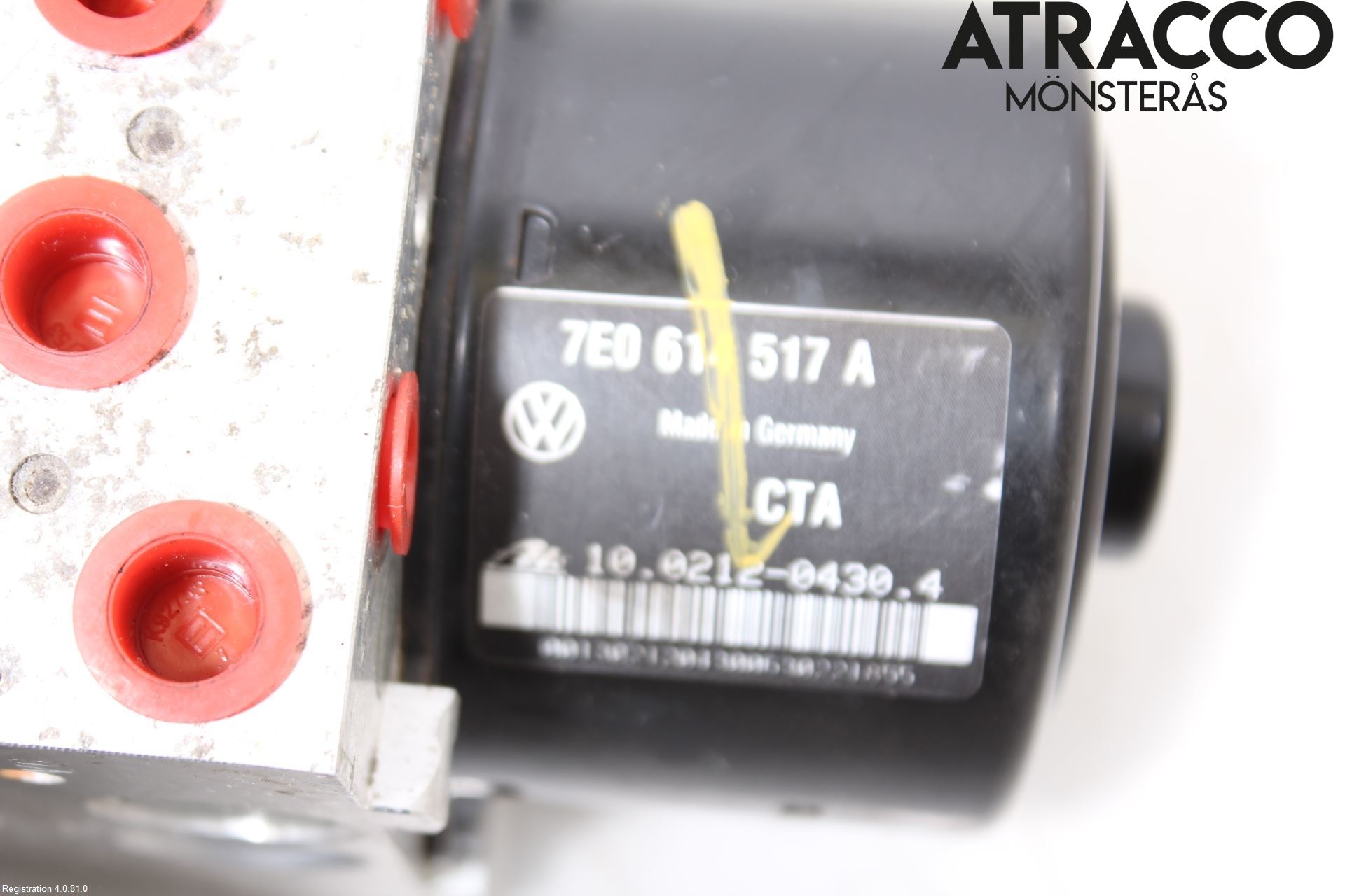 Volkswagen VW TRANSP/CARAVELLE (T5) 04-15 Abs Hydraulikkaggregat