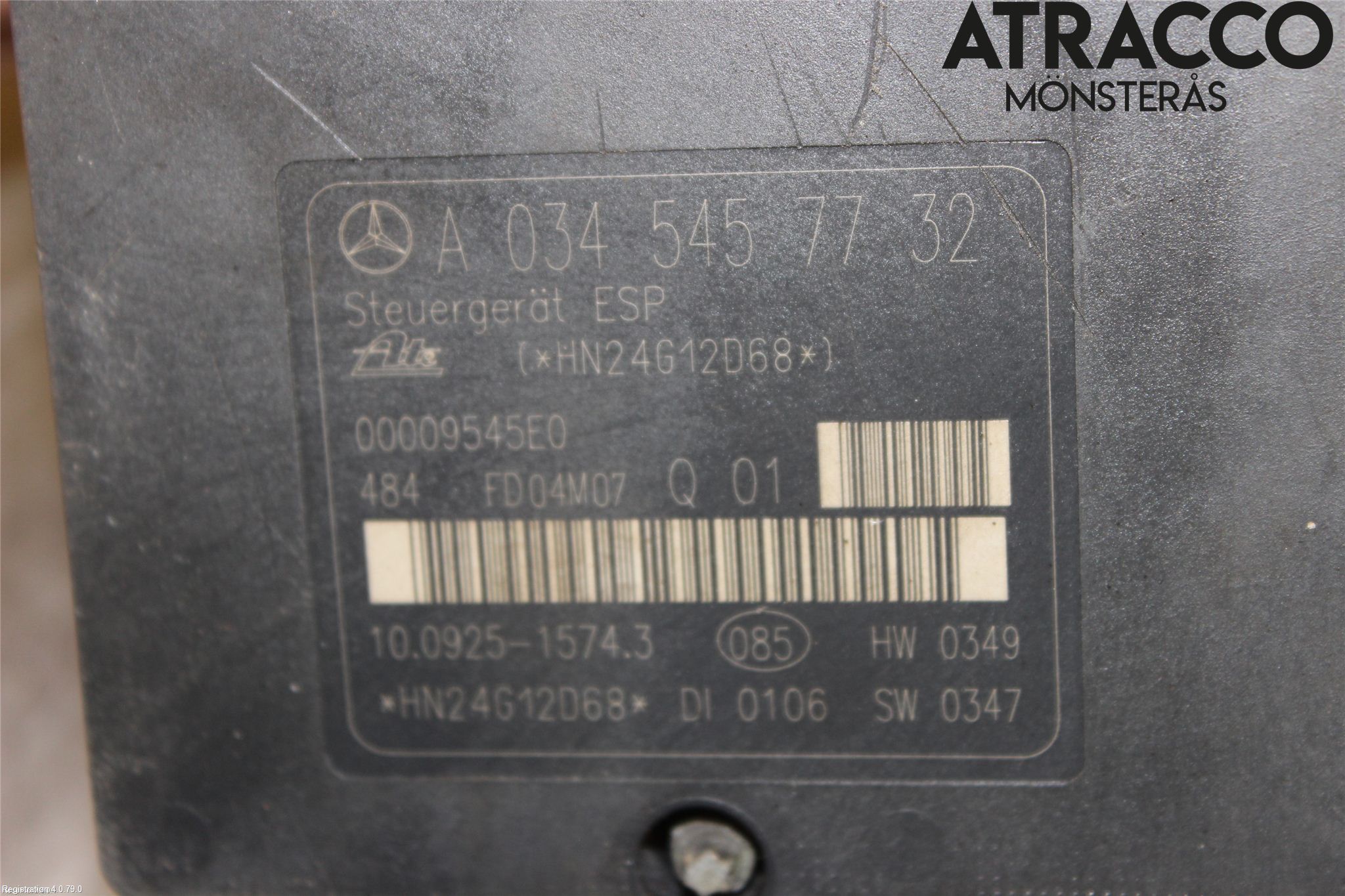 Mercedes-Benz MB C (203) 00-07 Abs Hydraulikkaggregat