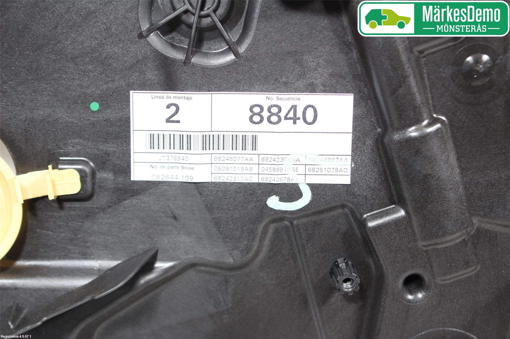 Jeep COMPASS Vindusheis