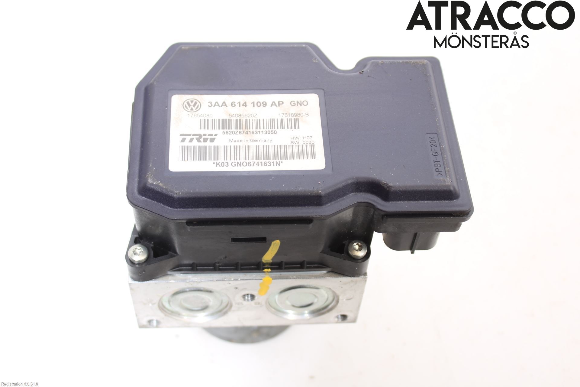 Volkswagen VW PASSAT 11-14 Abs Hydraulikkaggregat