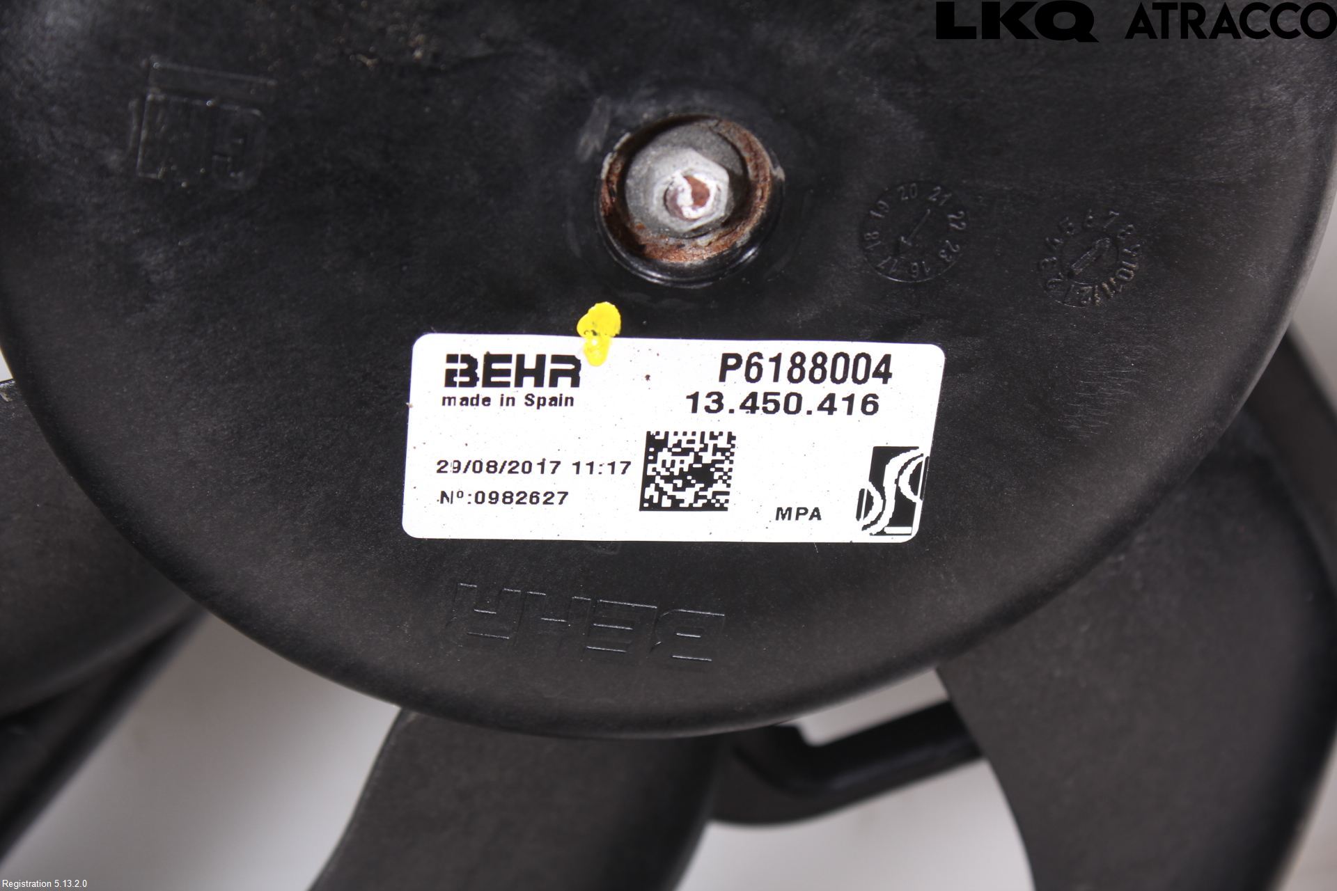 Opel CORSA E 15-19 Kjølevifte Elektrisk