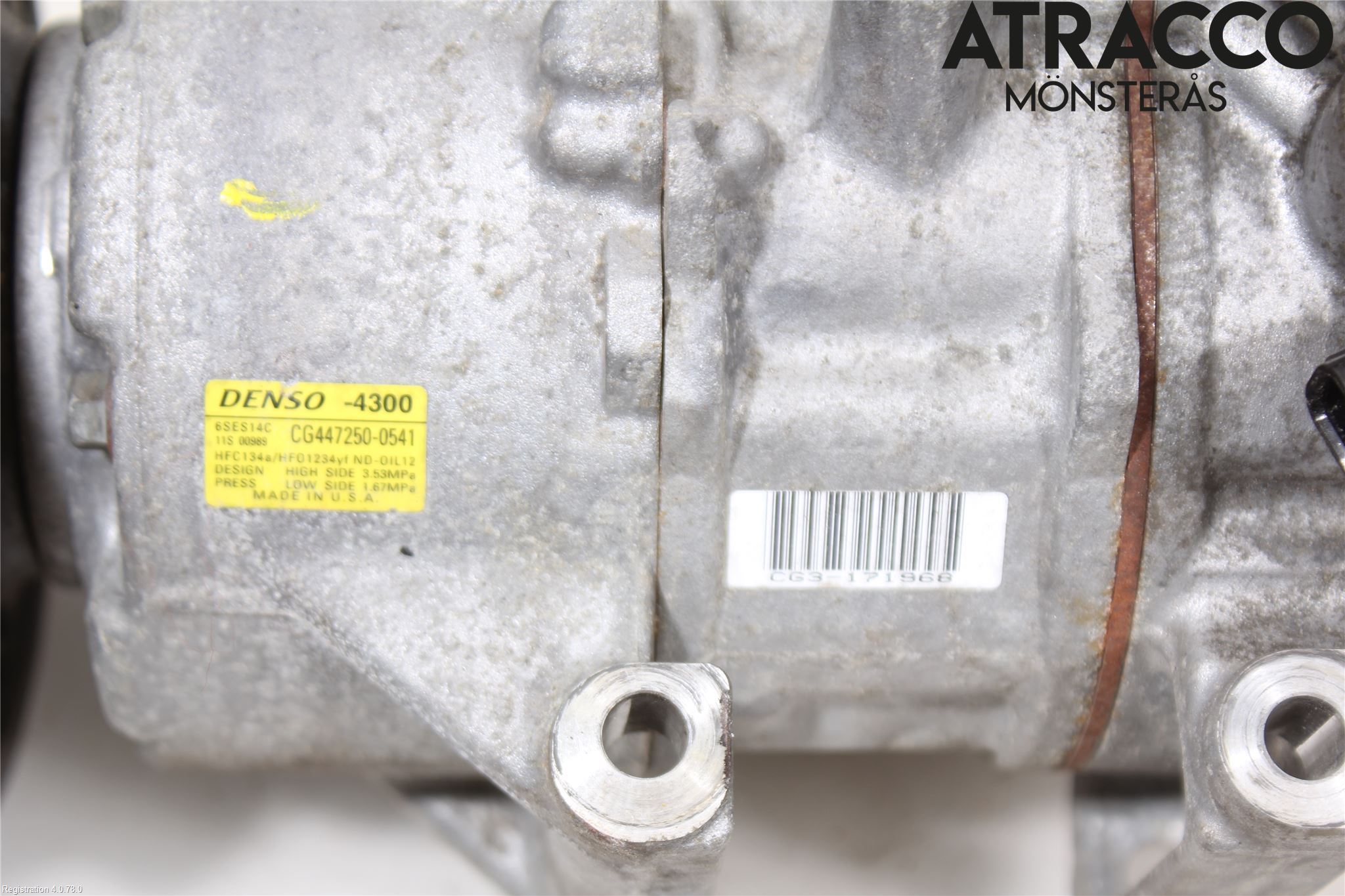 Kia OPTIMA 16-20 Varme Ac Kompressor