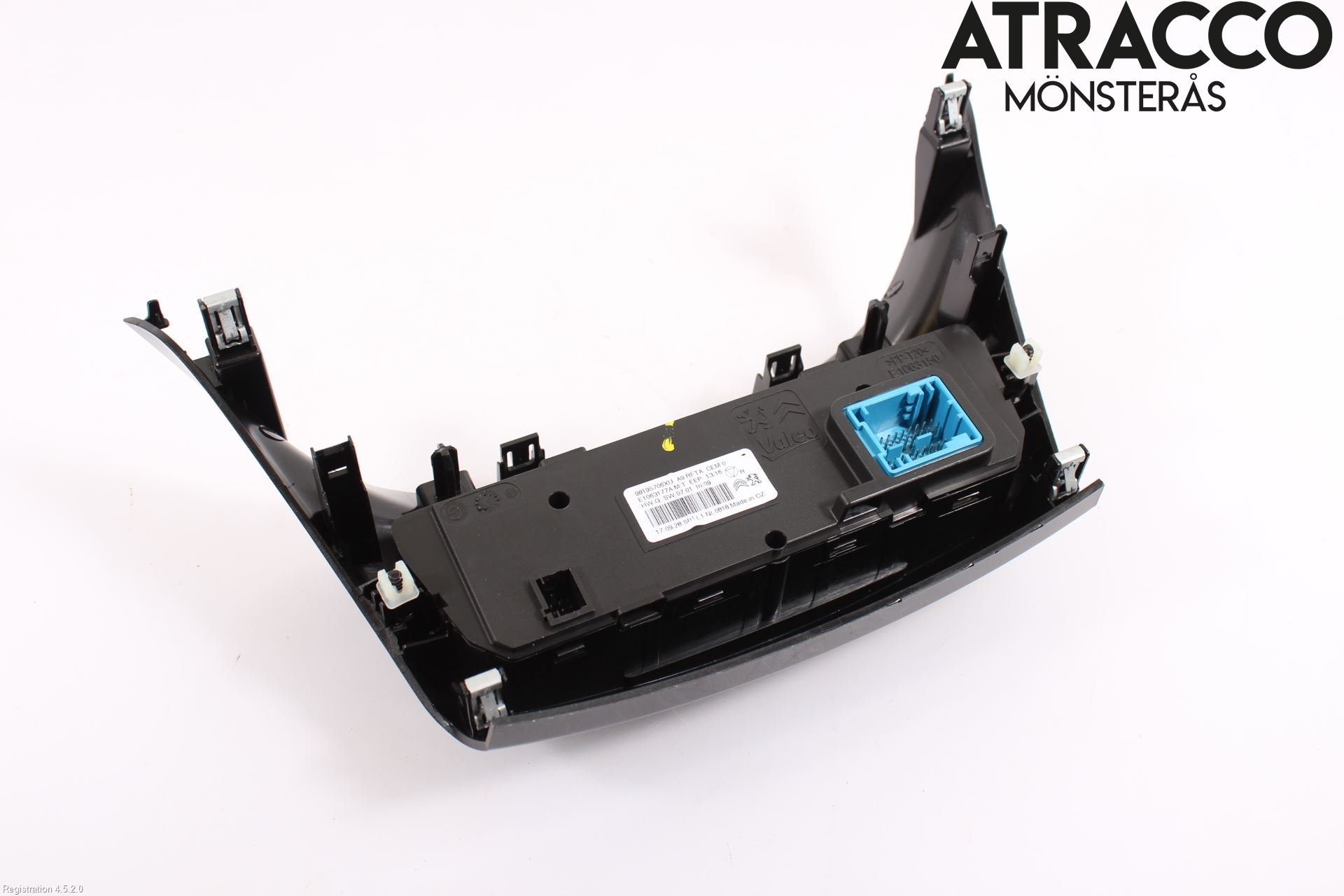 Peugeot 2008 13-20 Varme Ac Betjening-Display